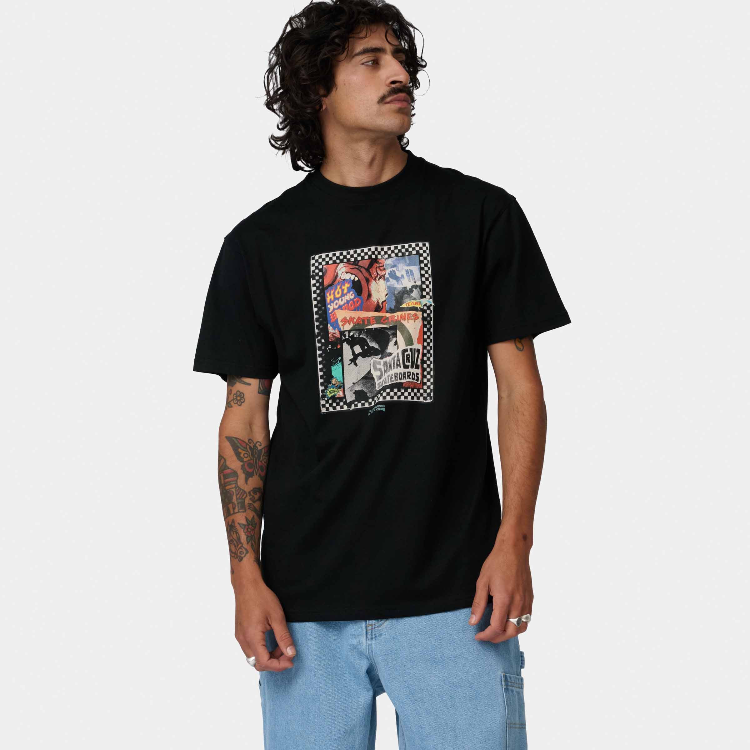Ad Collage Front T-Shirt - Image 2