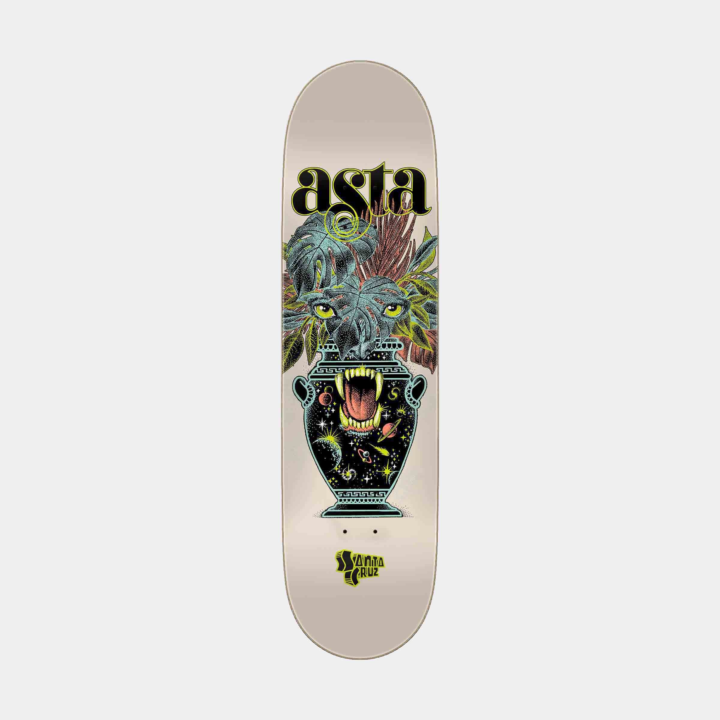 Asta Cosmic Eyes Twin Skateboard Deck 8.2in x 31.6in