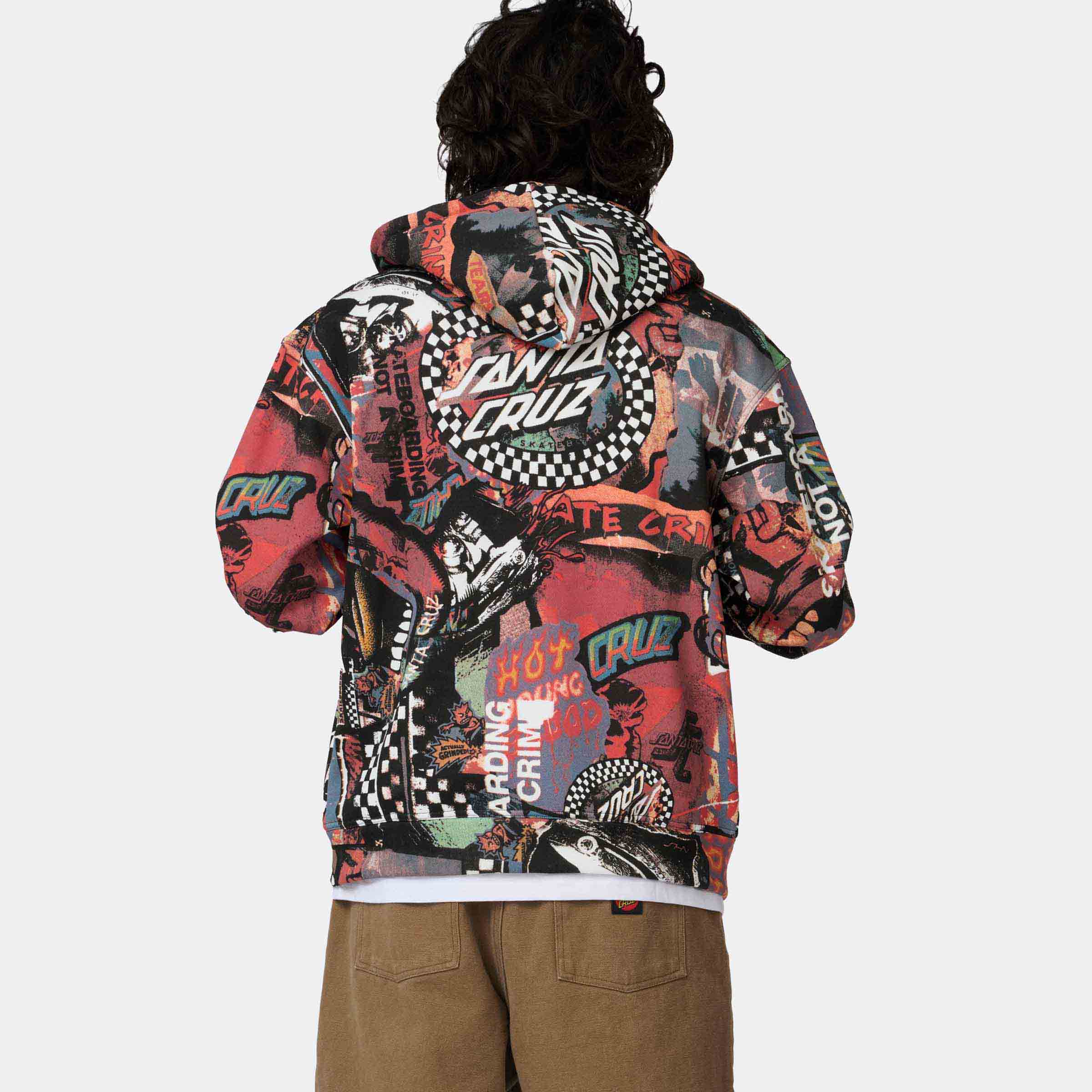 Collage Zip Hoodie - Image 4