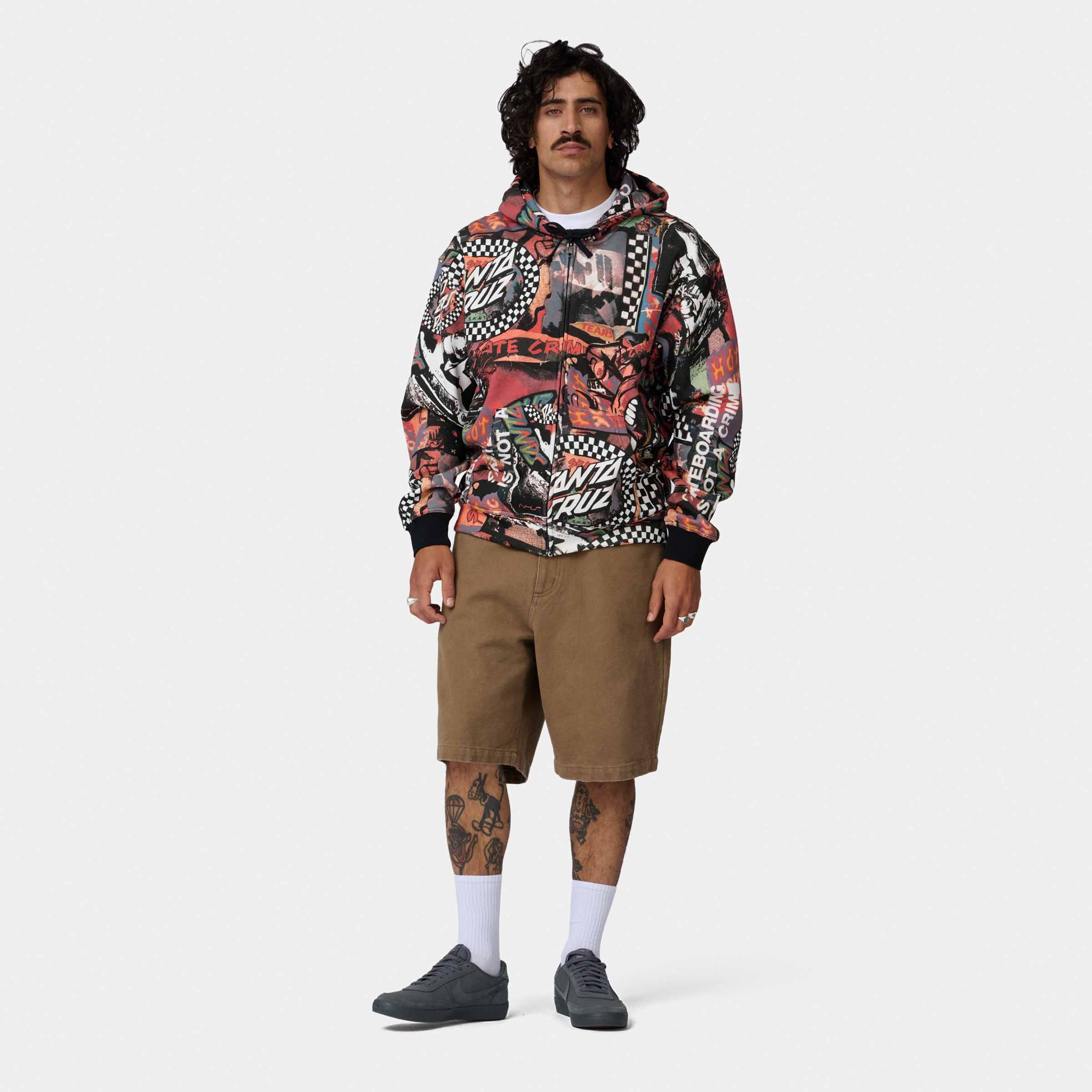 Collage Zip Hoodie - Image 6