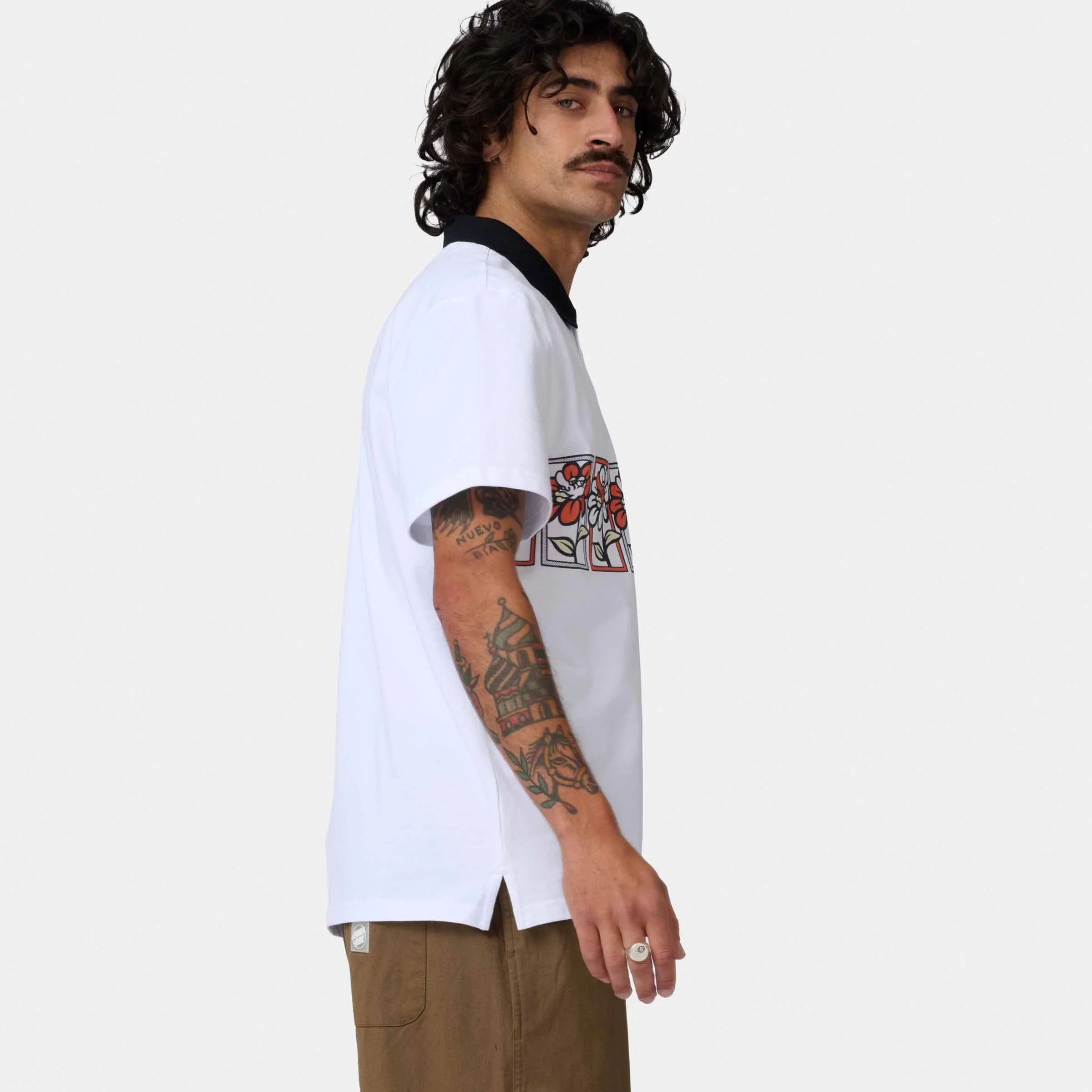Delfino Flower Guys Polo - Image 4