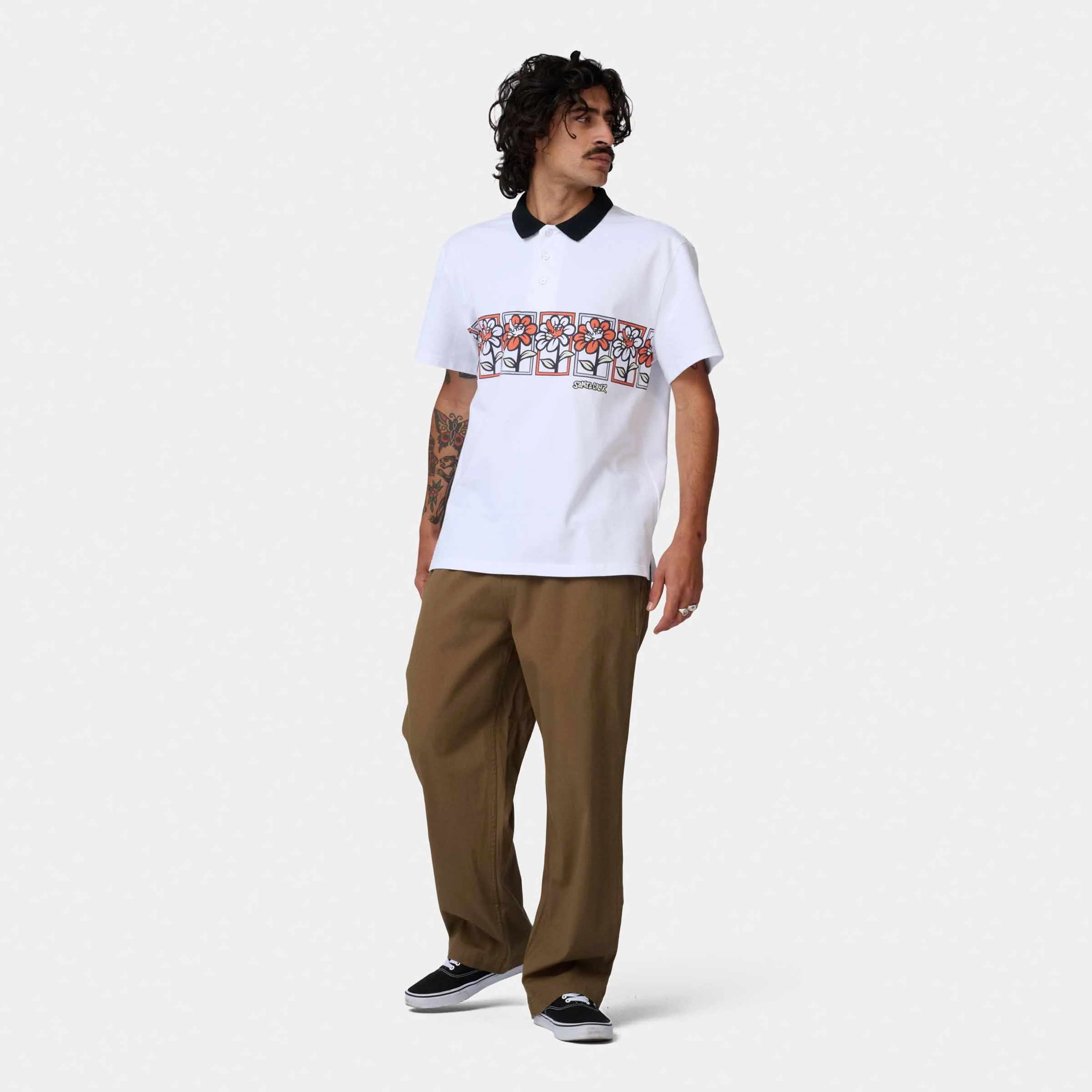Delfino Flower Guys Polo - Image 6
