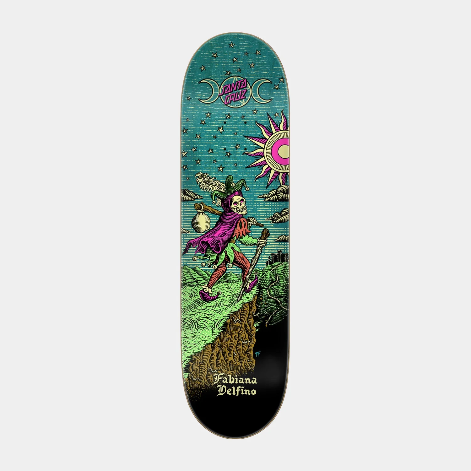 Delfino Tarot Remix FeelBase Skateboard Deck 8.25in x 31.00in