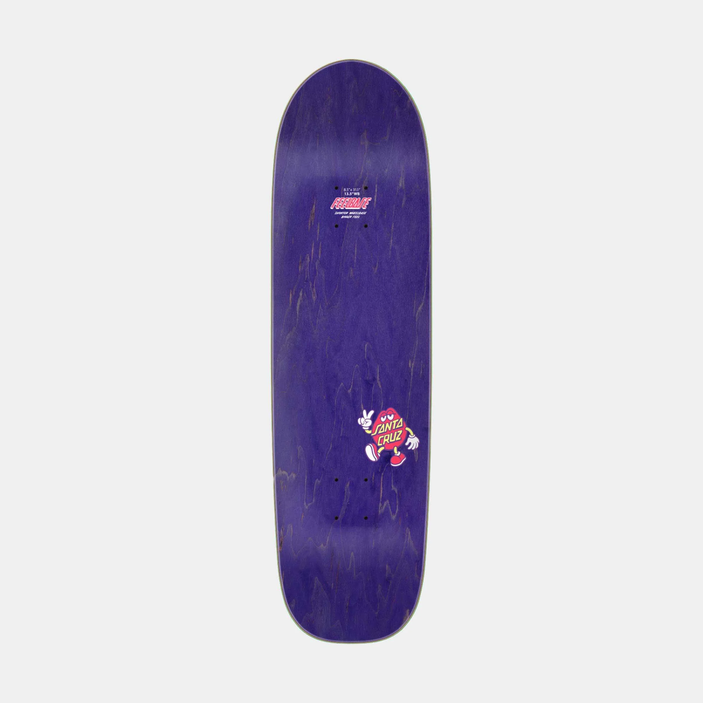 Dot Dudes FeelBase Skateboard Deck 8.5in x 31.1in - Image 2