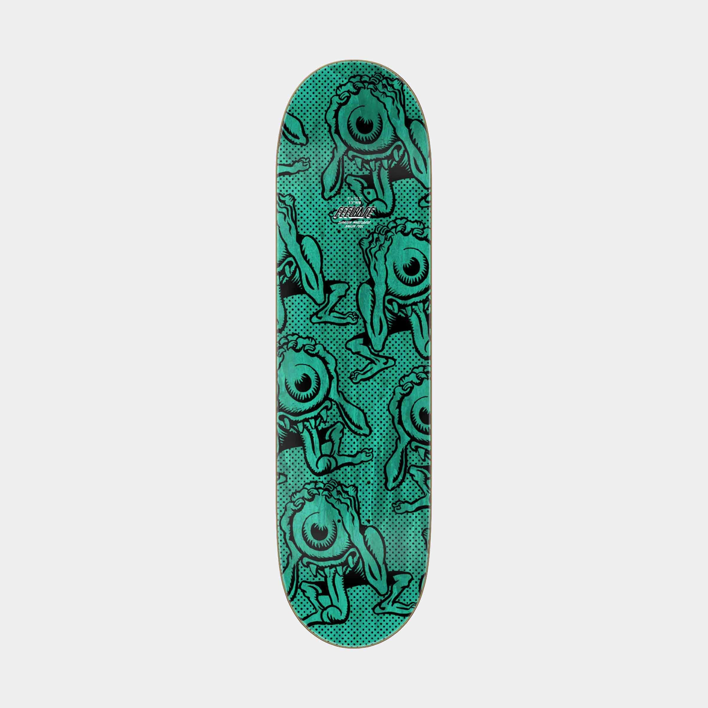 Eyegore Prismatic FeelBase Skateboard Deck 8in x 30.50in - Image 2