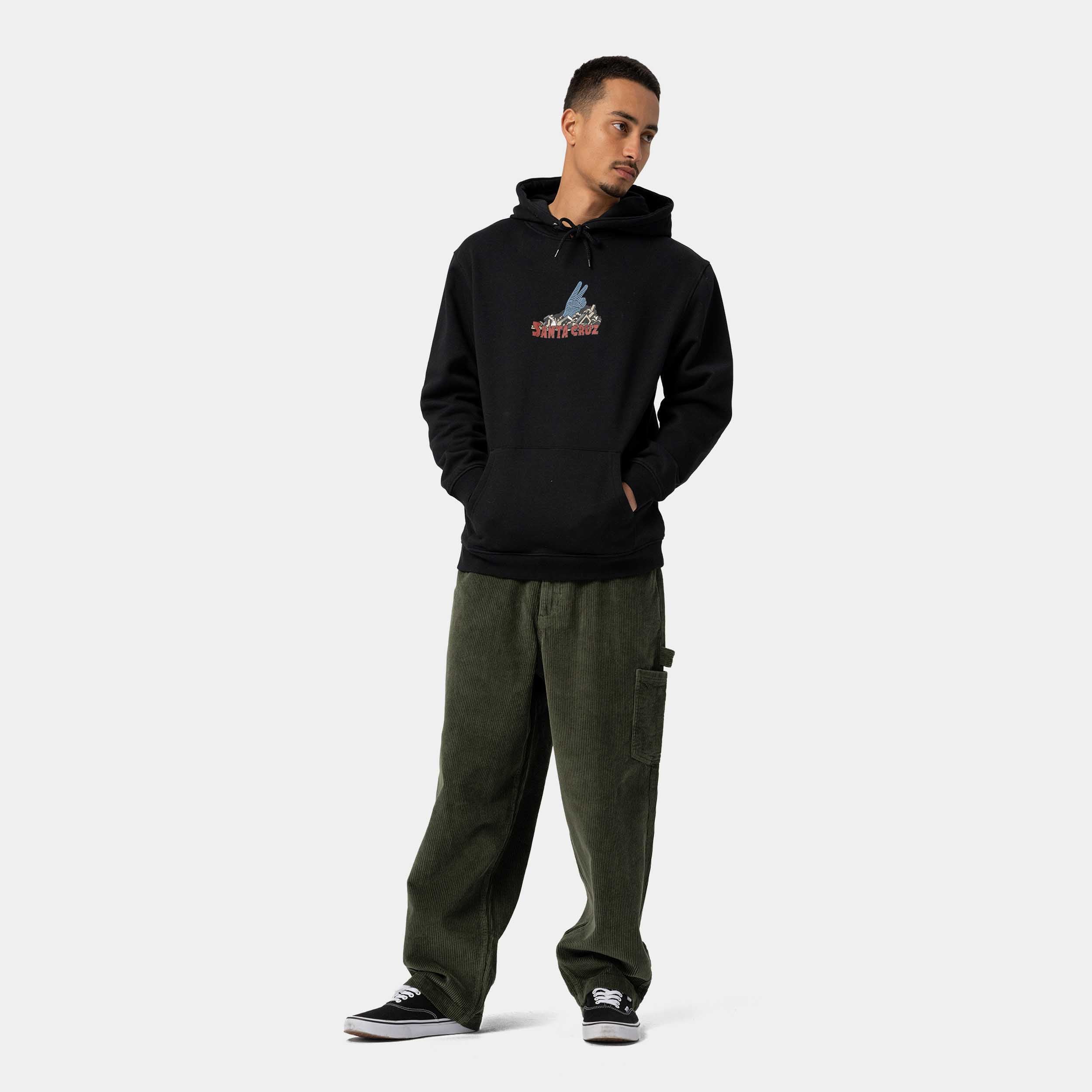 Kendall Grid Hand Centre Hoodie - Image 6