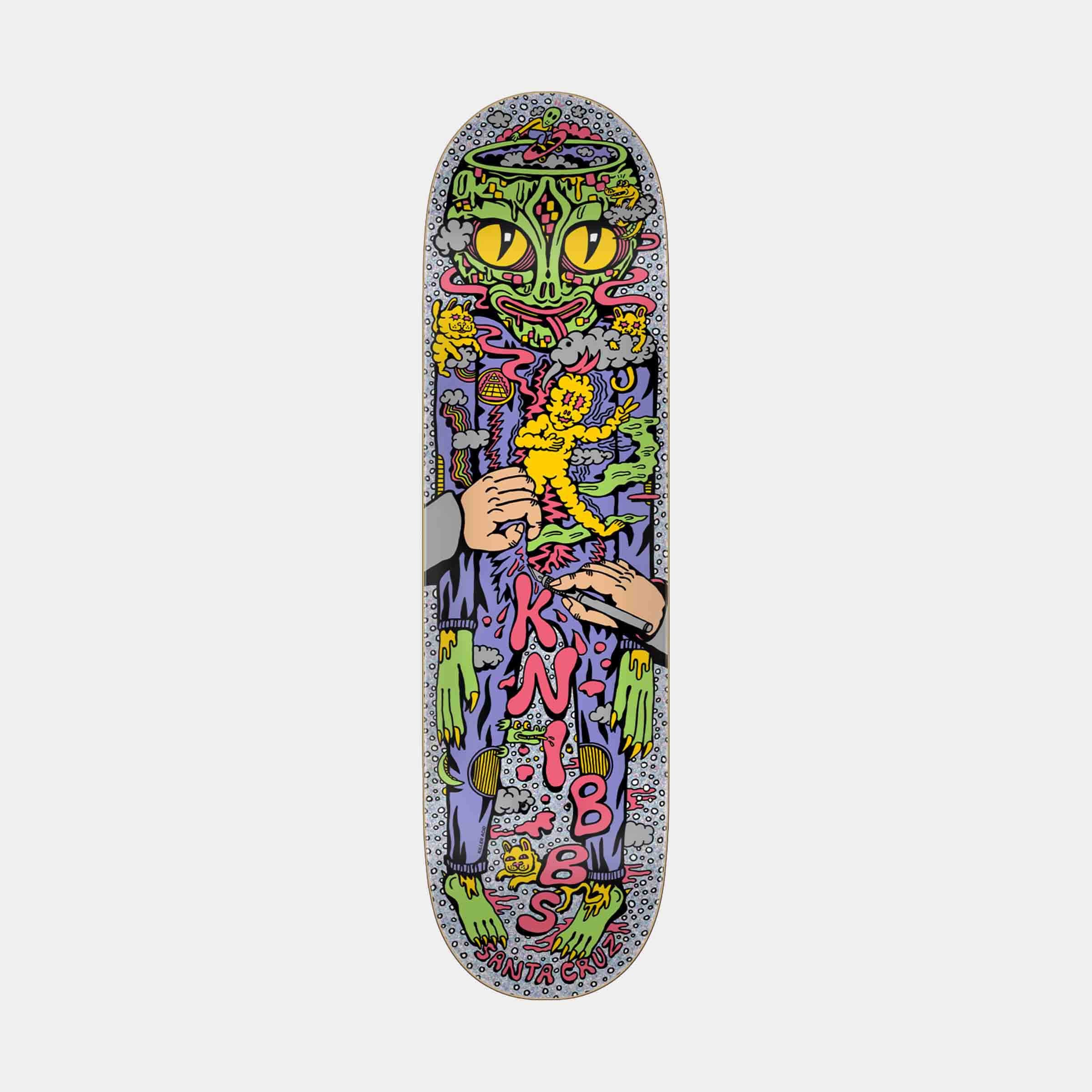 Knibbs Reptilian Pro Skateboard Deck 8.5in