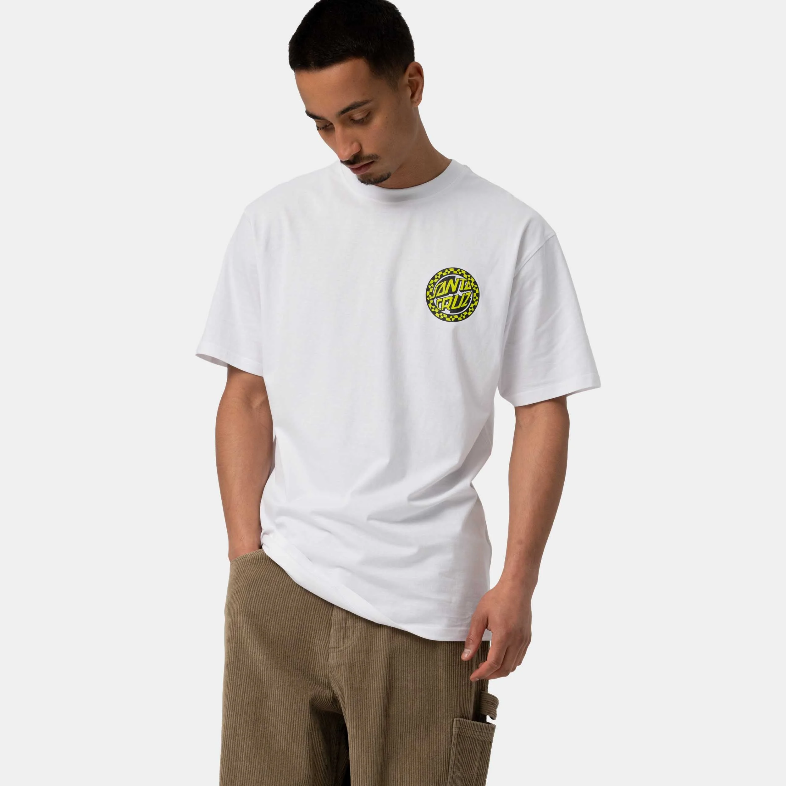 Malba Crash Dot Chest T-Shirt - Image 3