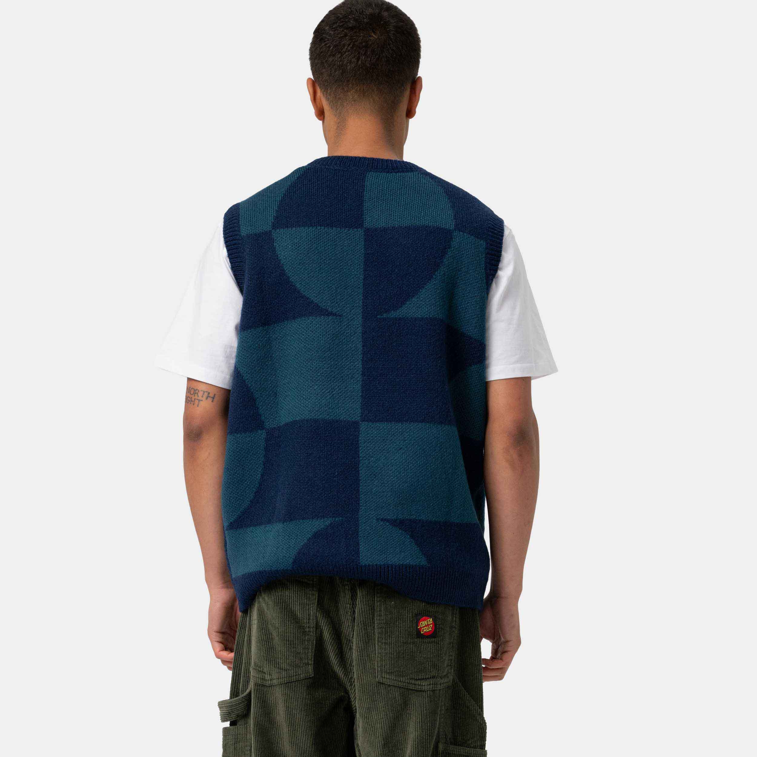 Malba Crash Knit Vest - Image 3