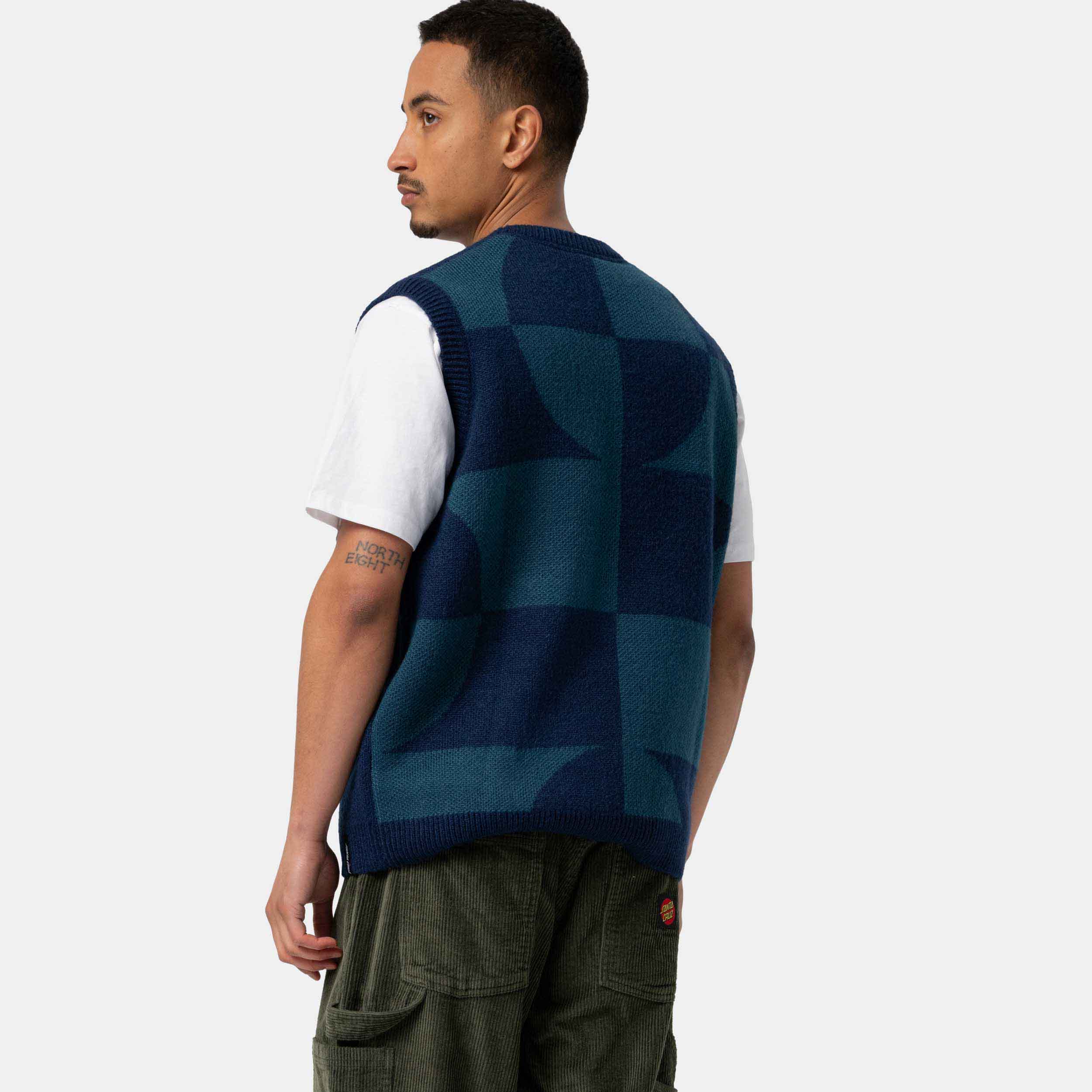 Malba Crash Knit Vest - Image 4