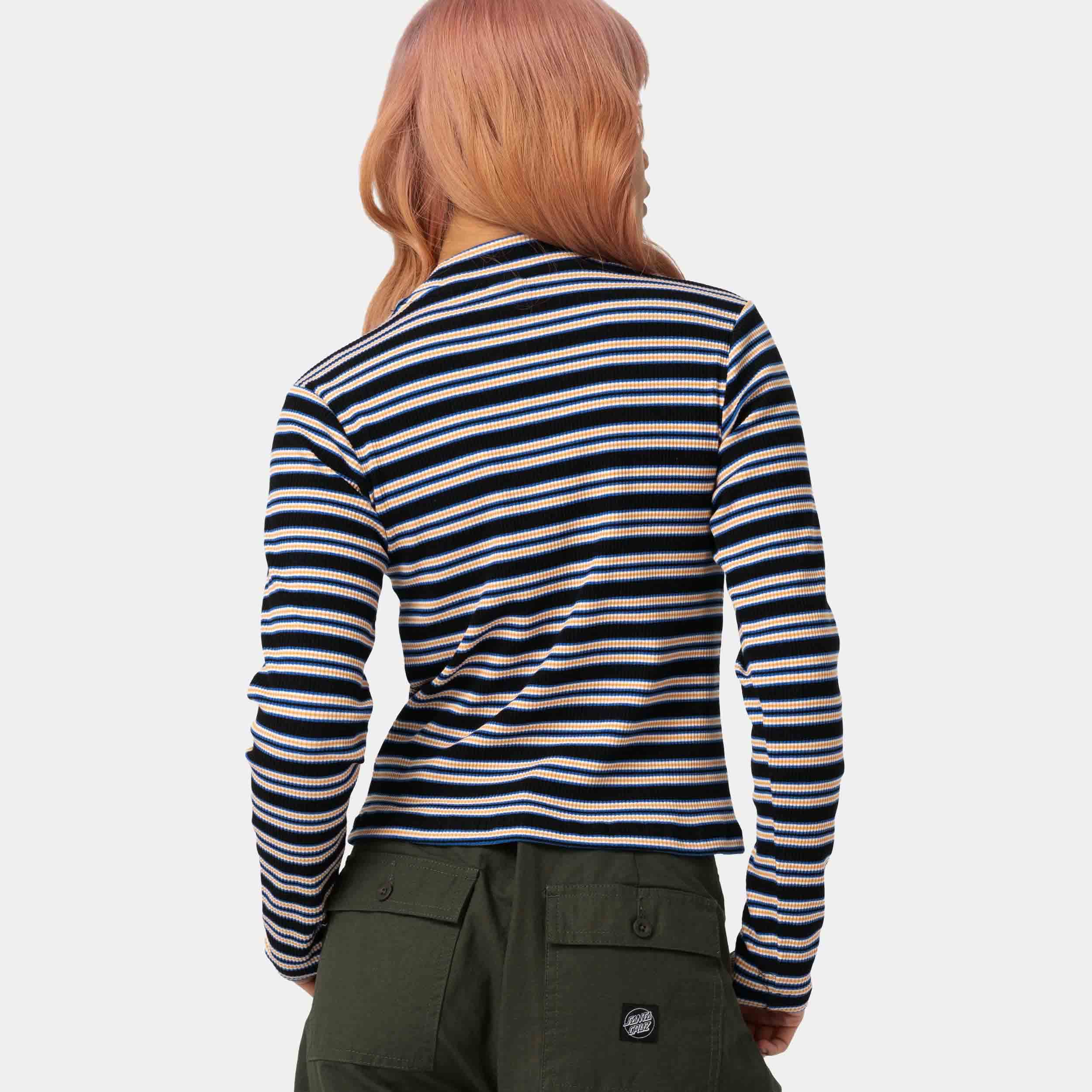 Opus Dot Mock Neck Long Sleeve Top - Image 4