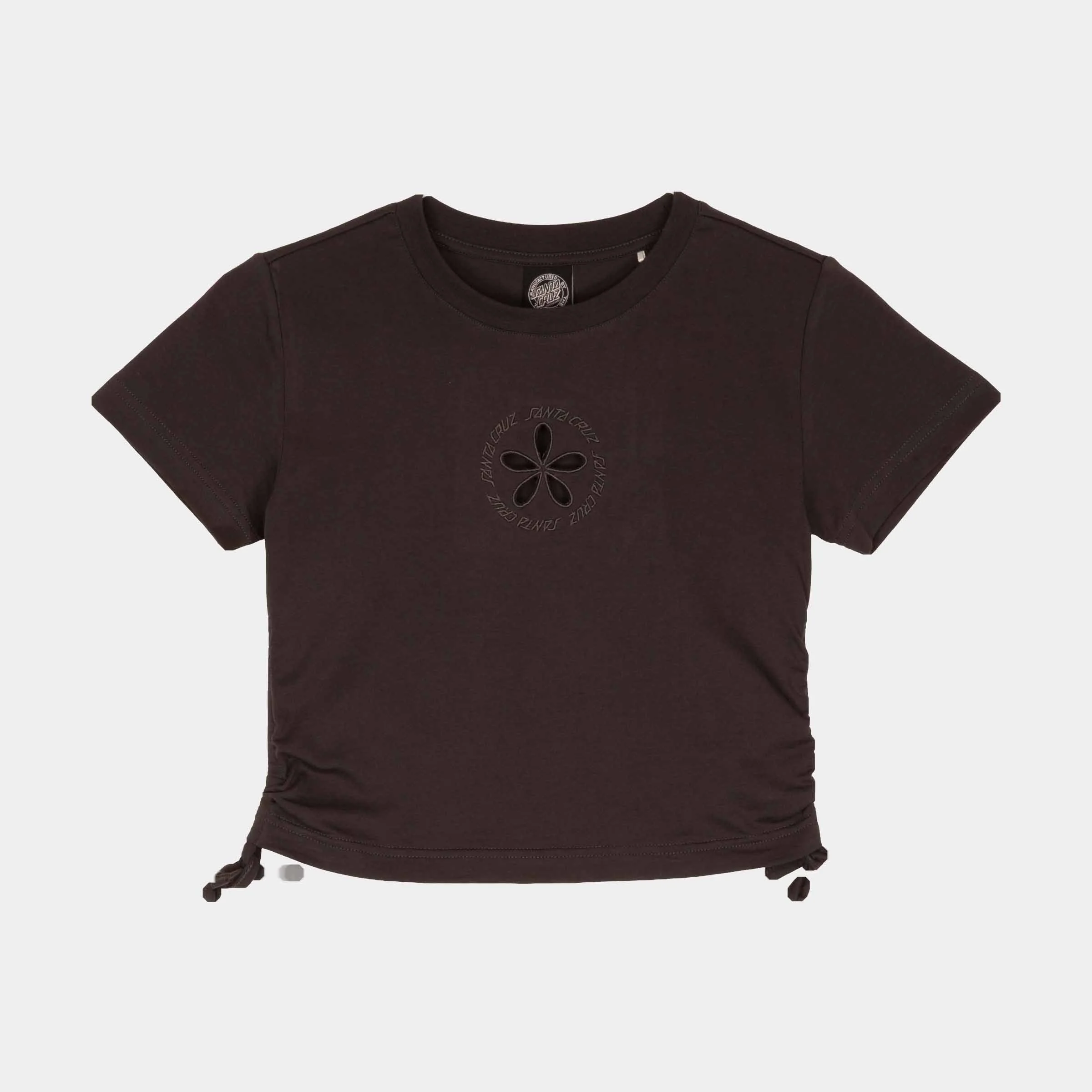 Ringed Flower Tie T-Shirt
