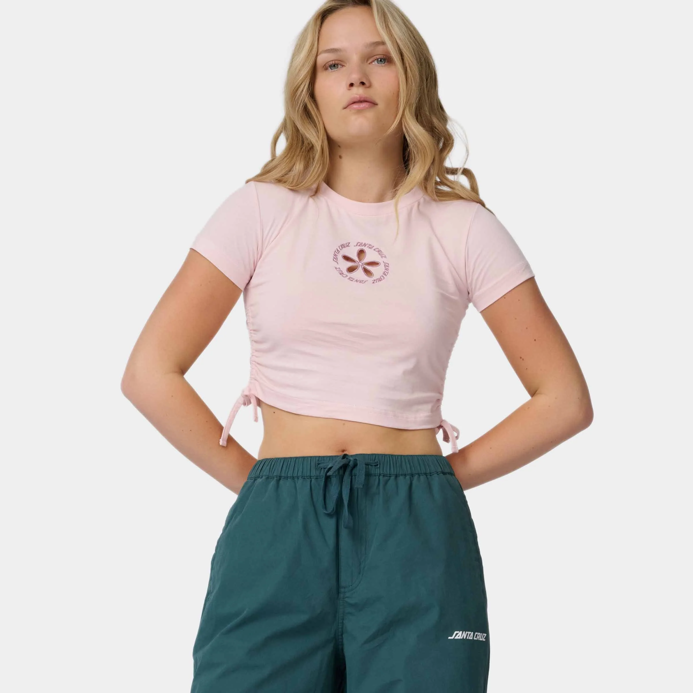 Ringed Flower Tie T-Shirt - Image 2