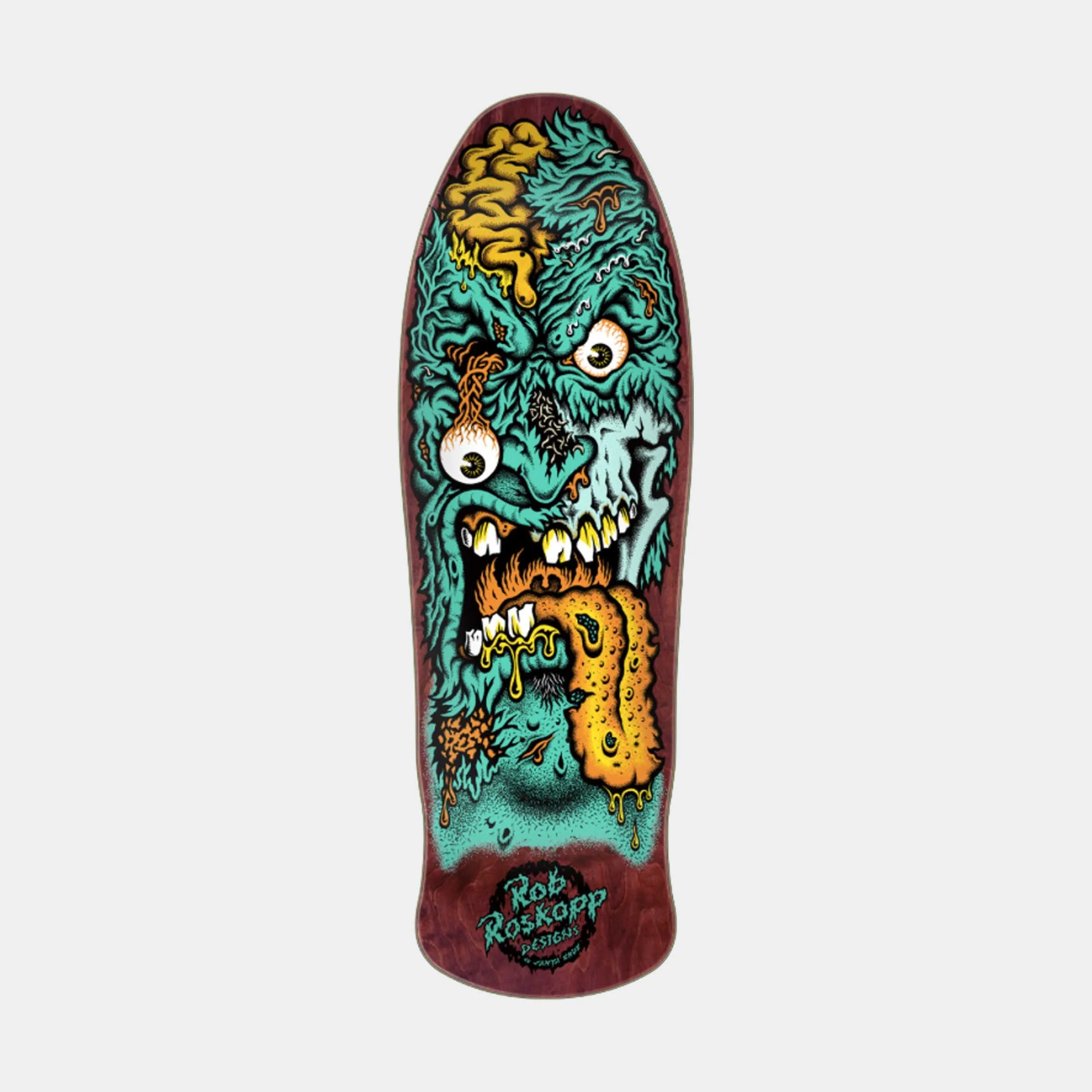 Roskopp Face Two Reissue Skateboard Deck 9.9in x 30.8 in