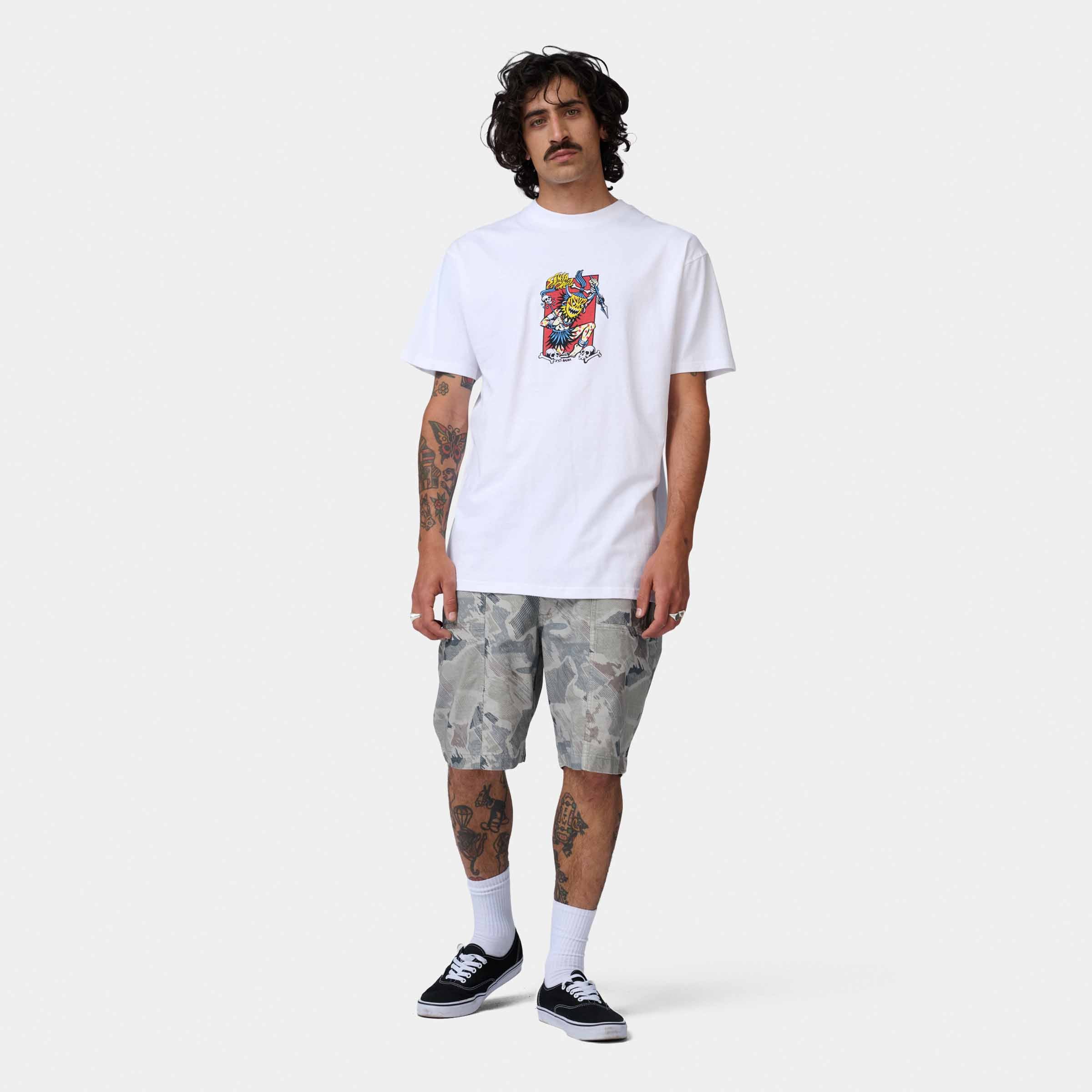 Salba Voodoo Frame Front T-Shirt - Image 5