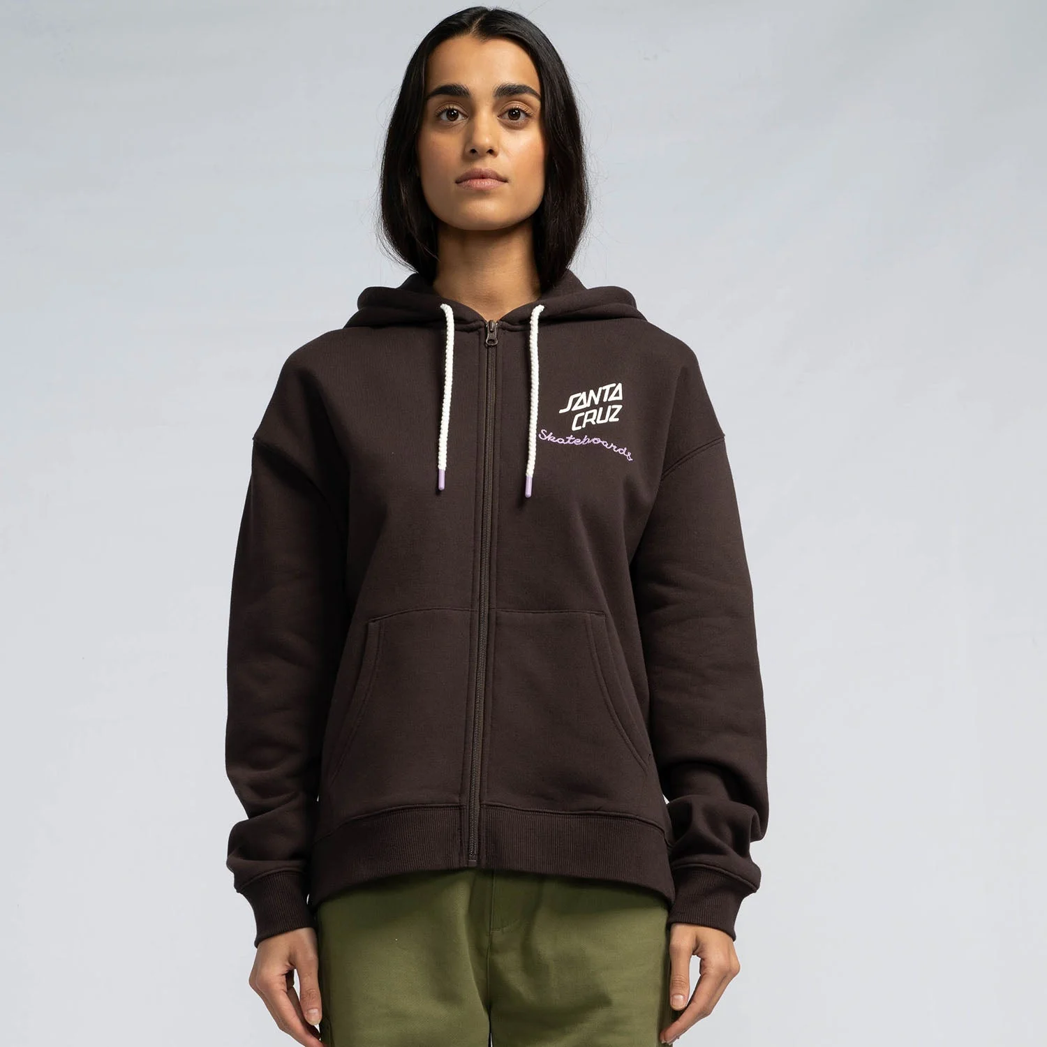 Singular Script Zip Hoodie - Image 2