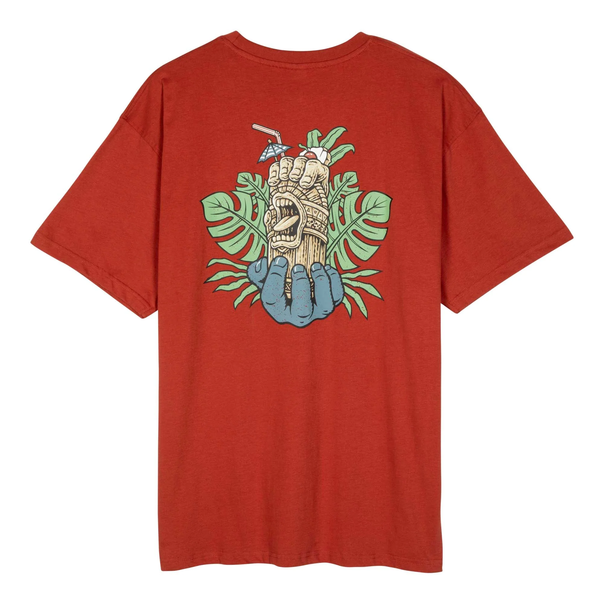 Tiki Hand Strip T-Shirt - Image 2