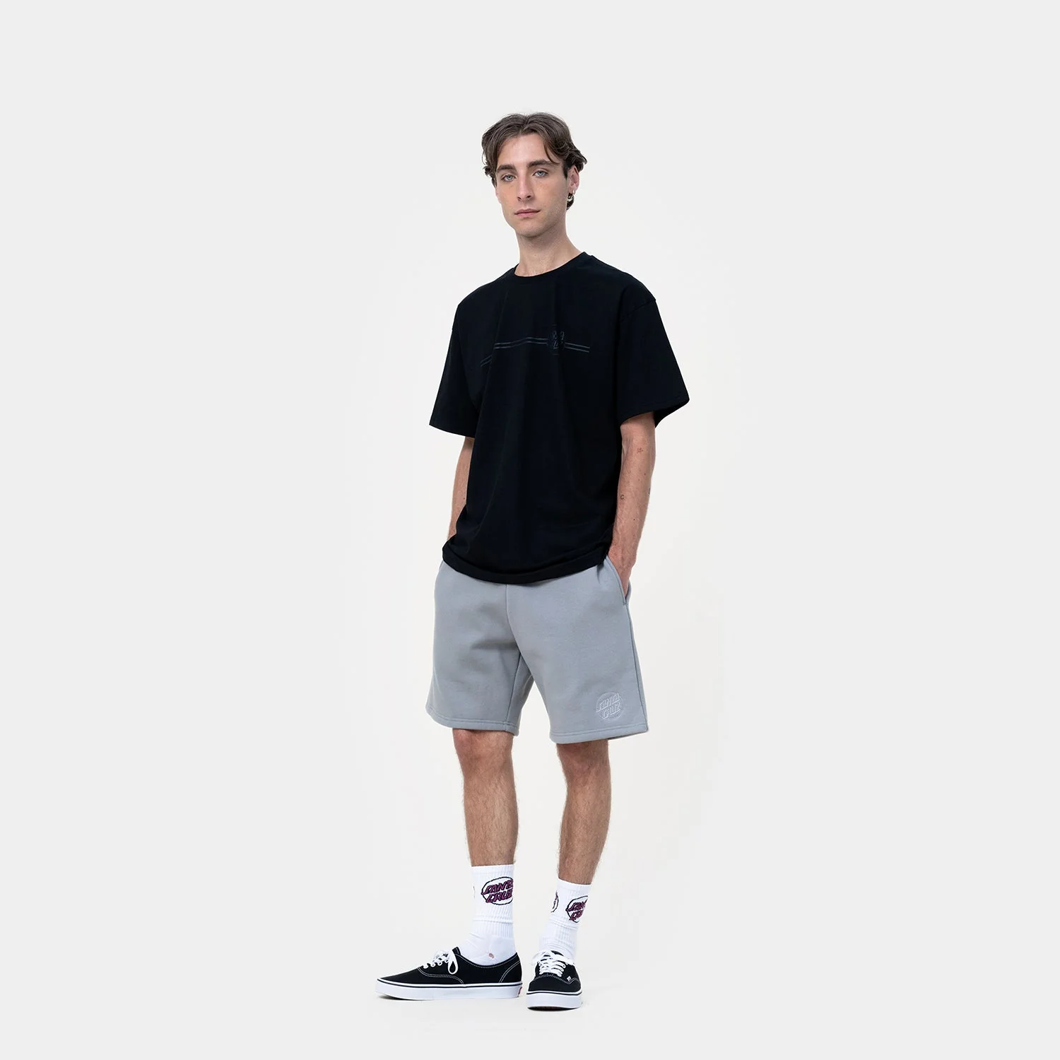 Tonal Opus Dot Stripe T-Shirt - Image 6