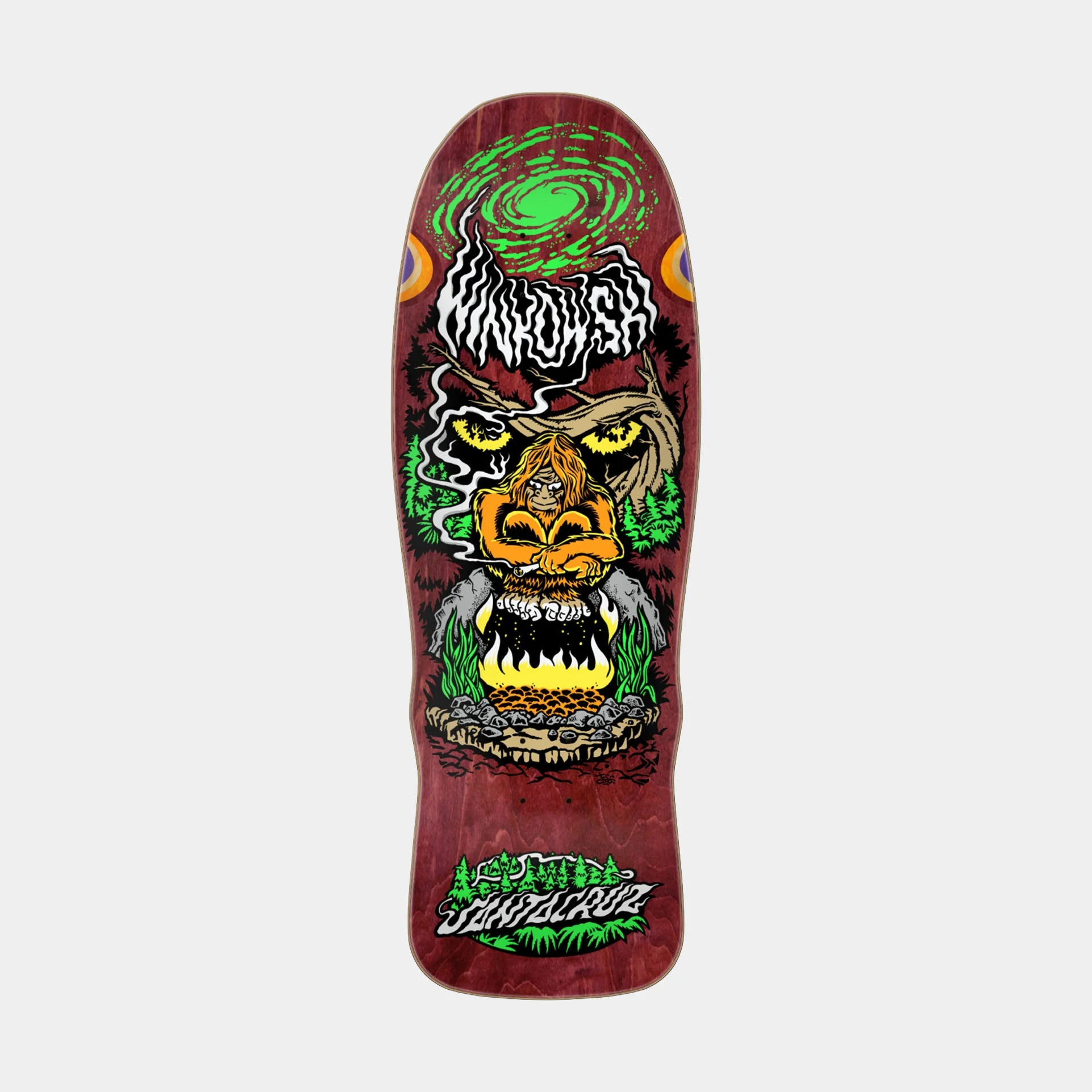 Winkowski Bigfoot Pro Shaped Skateboard Deck 10.35in x 30.54in