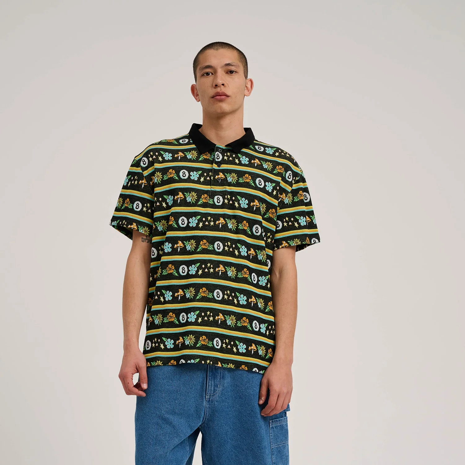 Winkowski Trip Stripe Polo - Image 3