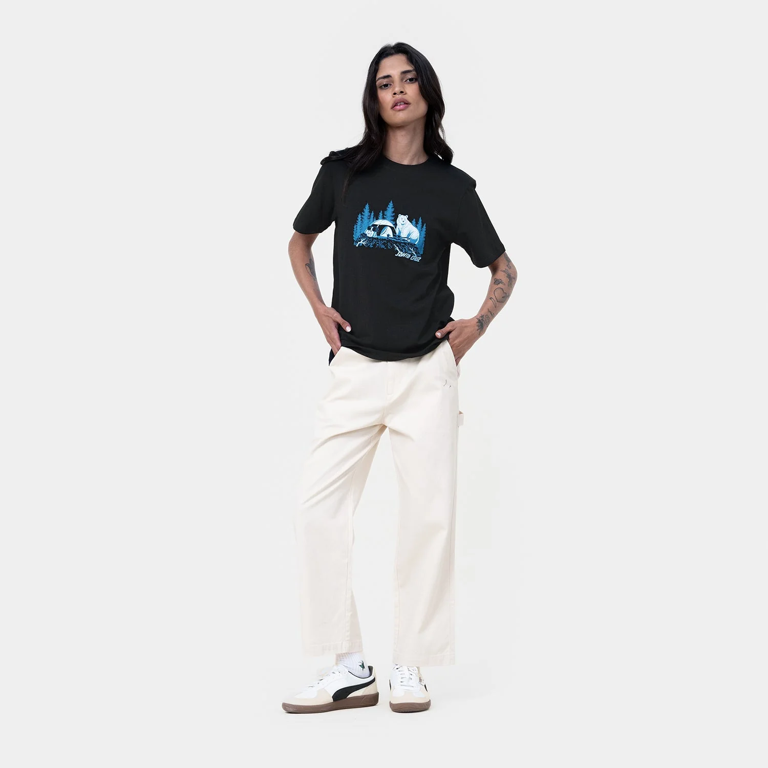 Woodland Mini Strip T-Shirt - Image 5