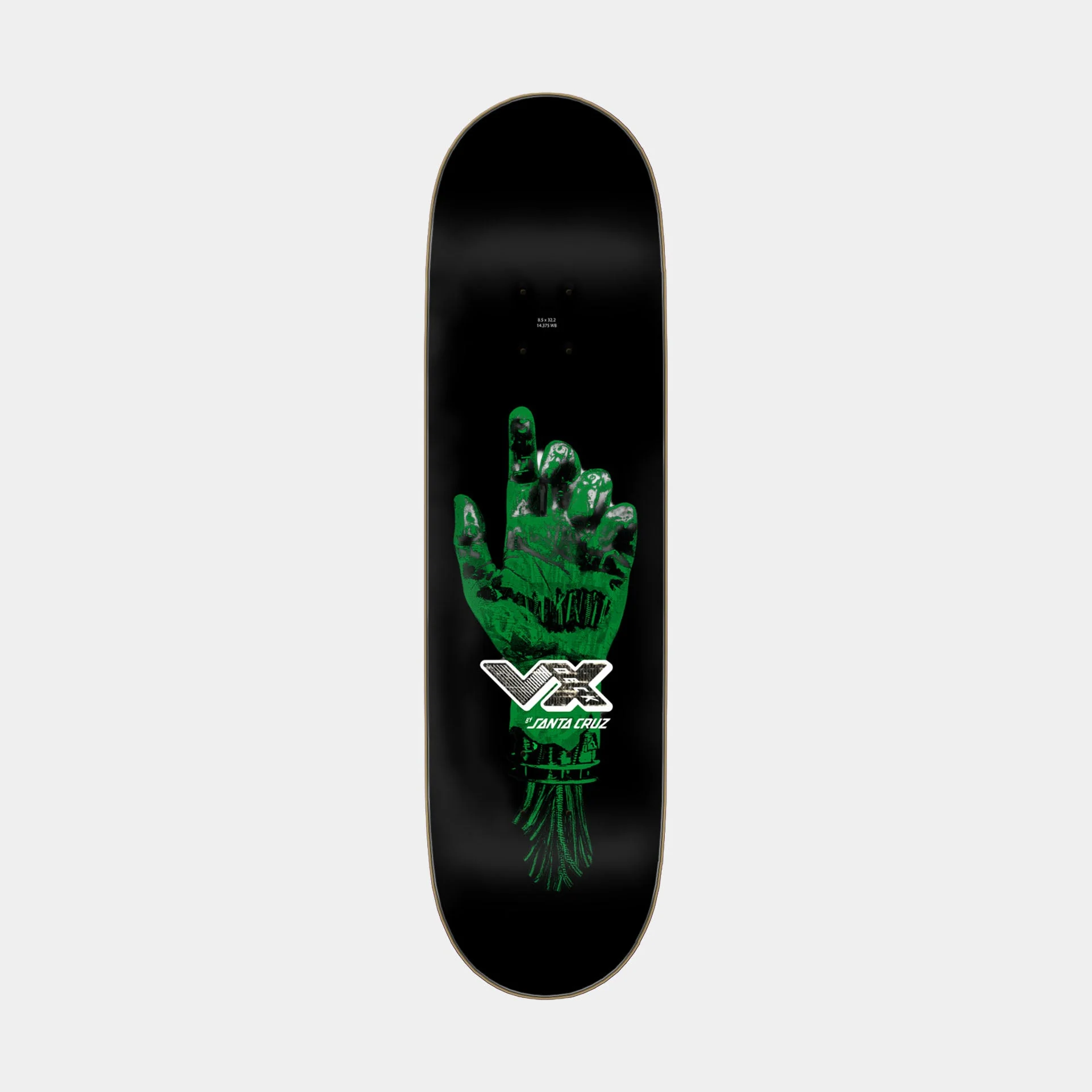 Wooten Dystopia VX Skateboard Deck 8.5in x 32.2in - Image 2