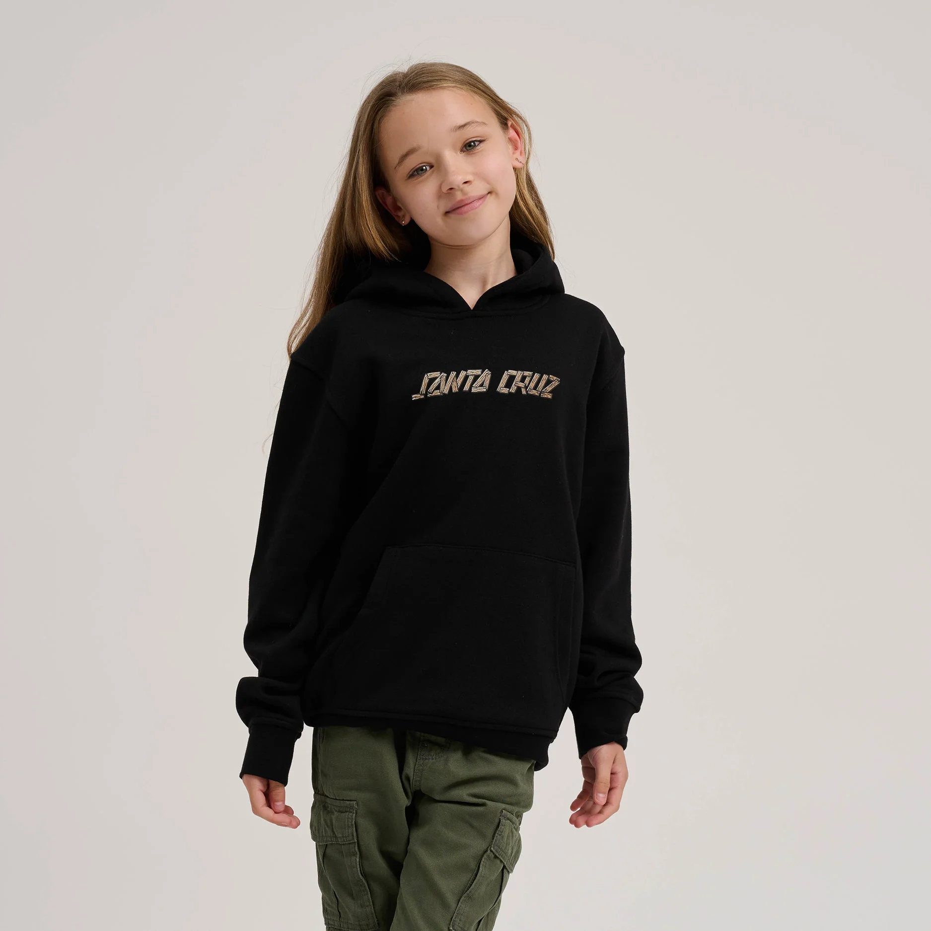Youth Screaming Grizzly Hoodie - Image 3