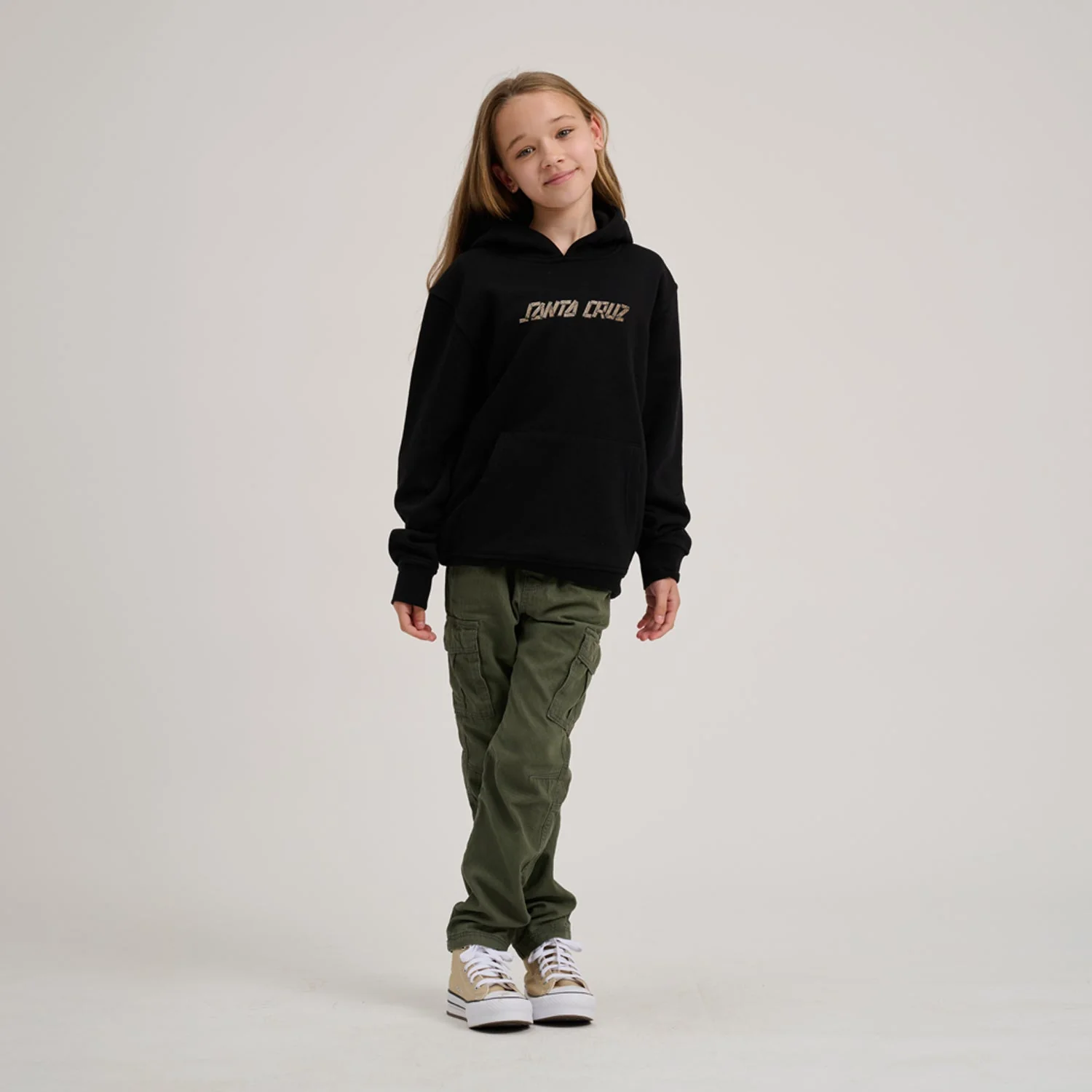 Youth Screaming Grizzly Hoodie - Image 4