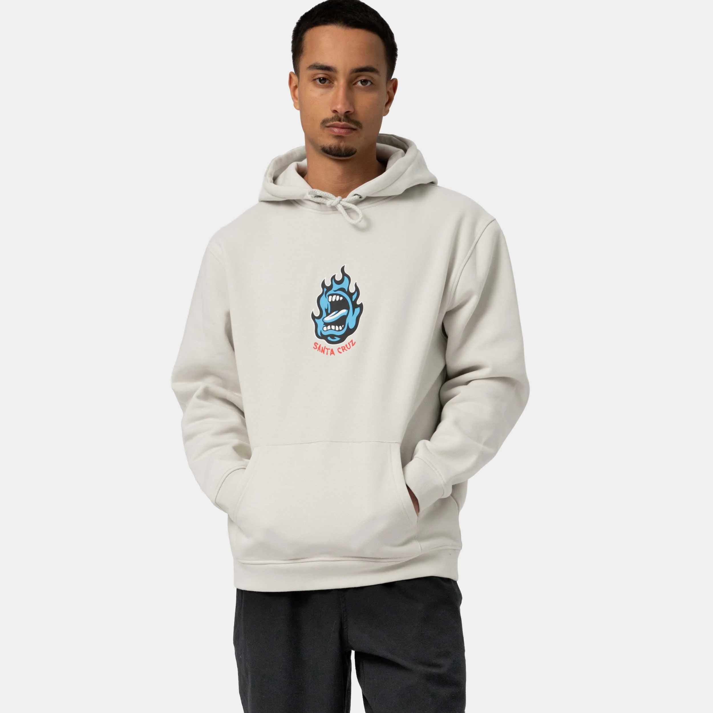 Screaming Flame Front Hoodie - Image 3