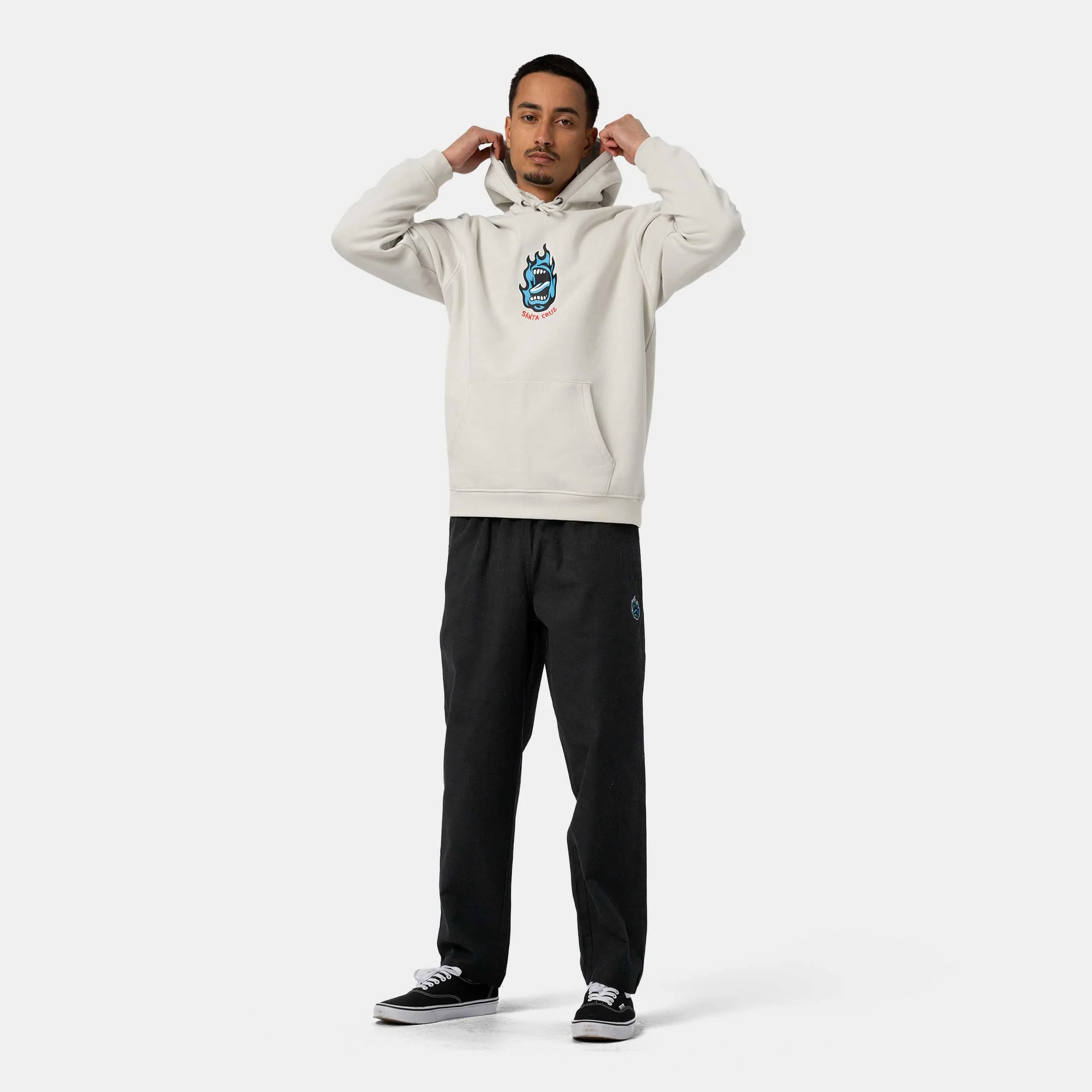 Screaming Flame Front Hoodie - Image 6
