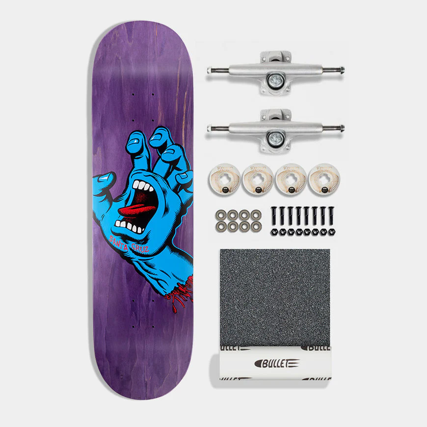 Build at Home Complete - Screaming Hand with Bullet and Ricta - 8.375in x 32in