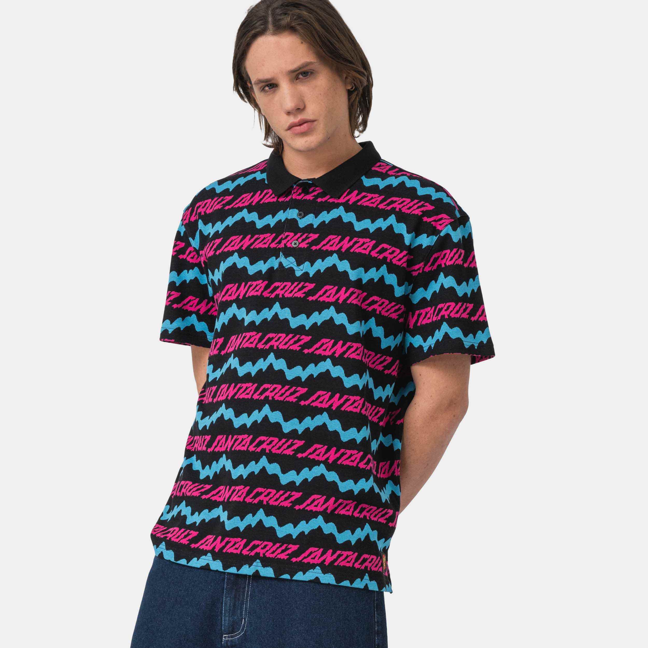 Slime Drip Short Sleeve Polo - Image 3