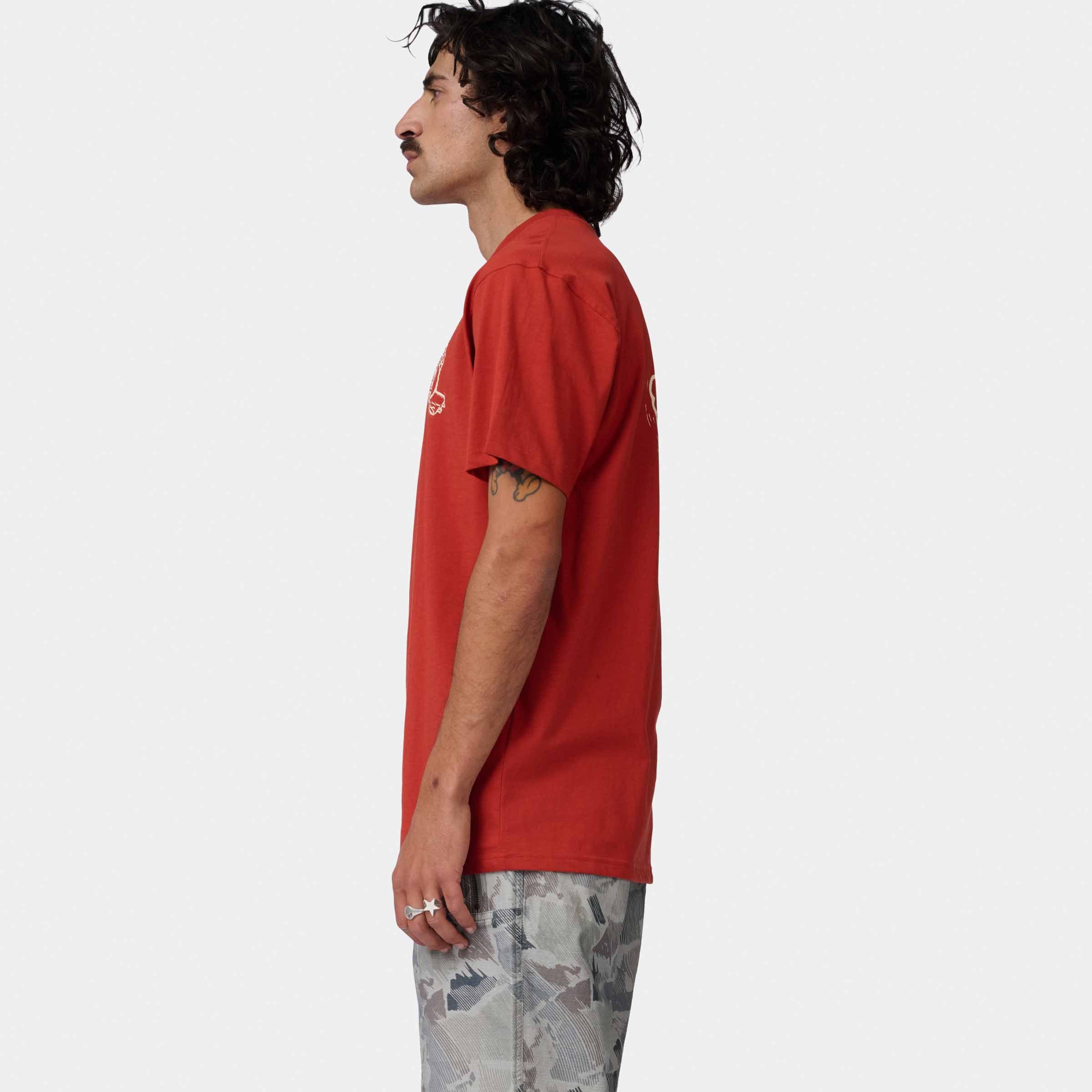 Stamped Screaming Hand T-Shirt - Image 5
