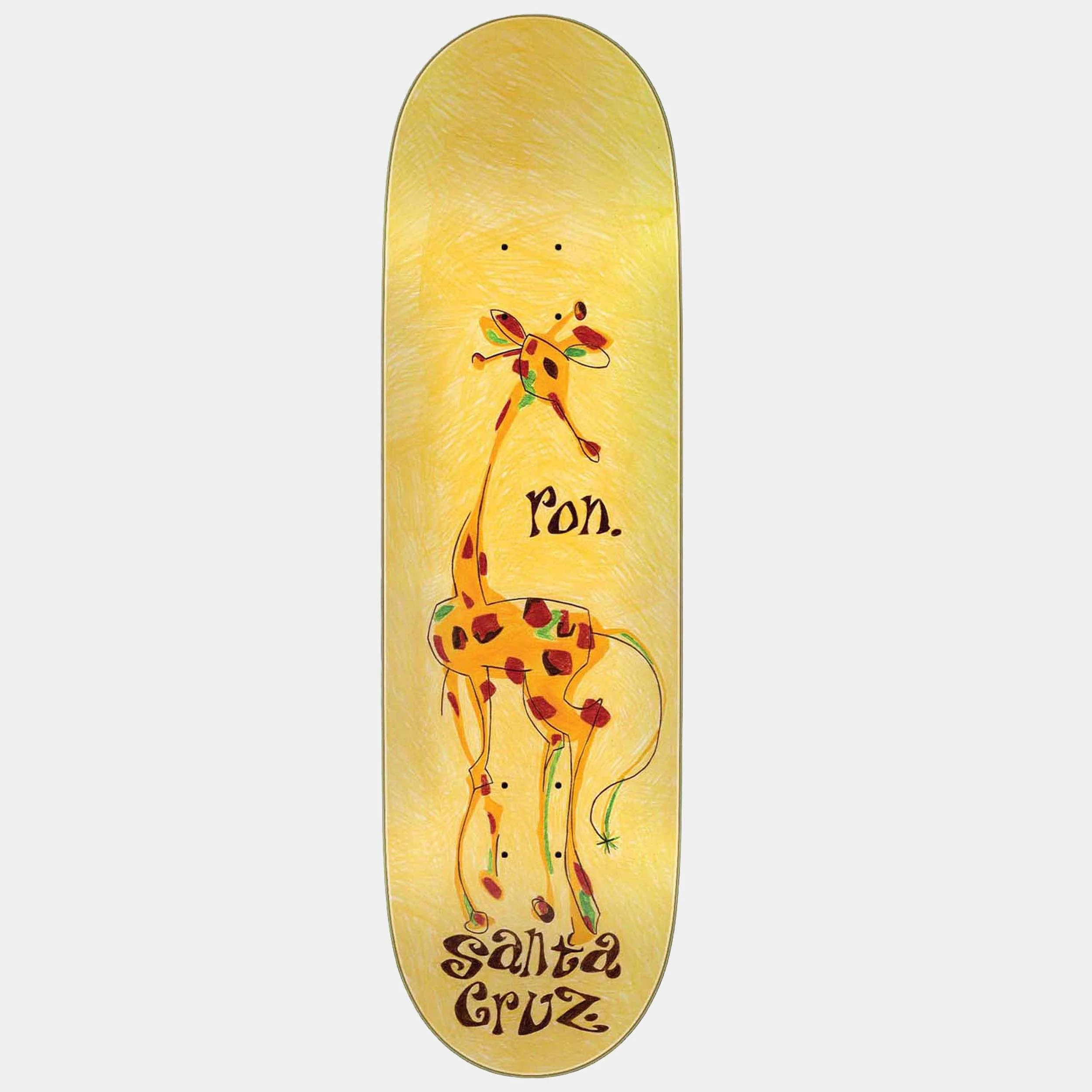 Whaley 30 Year Giraffe VX Everslick Skateboard Deck 9in x 32.15in
