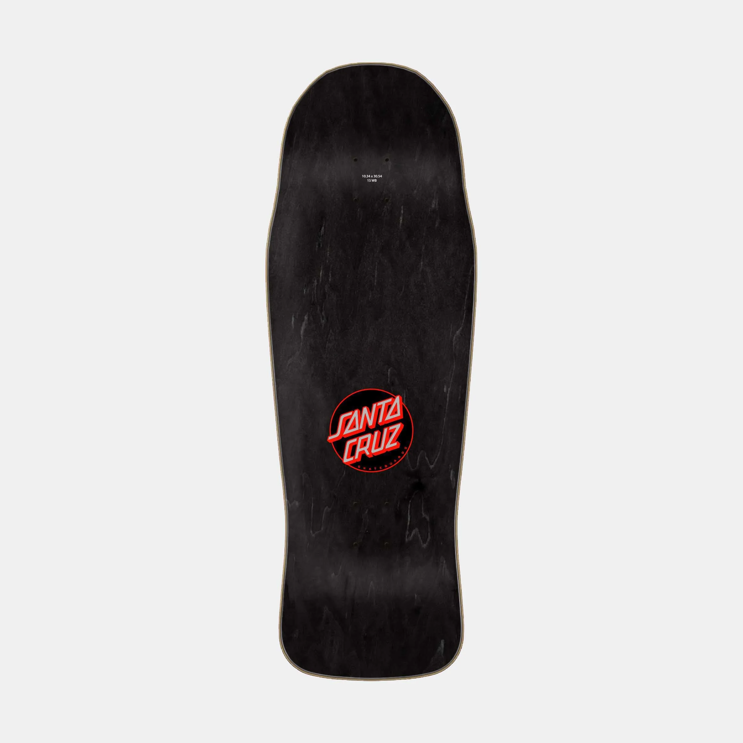 Winkowski Ghost Shaped Skateboard Deck 10.34in x 30.54in - Image 2