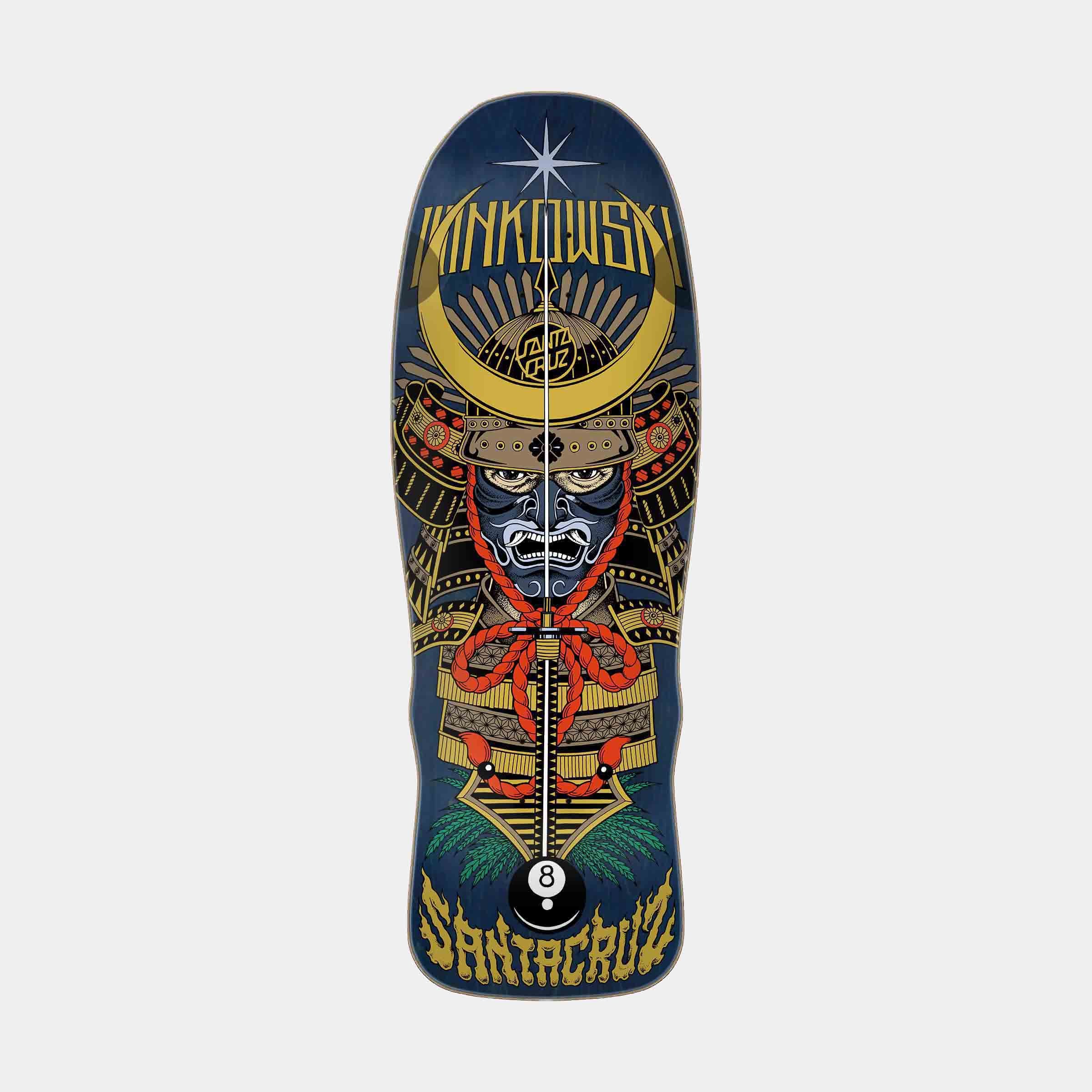 Winkowski Samurai Shaped Skateboard Deck 10.35in x 30.54in