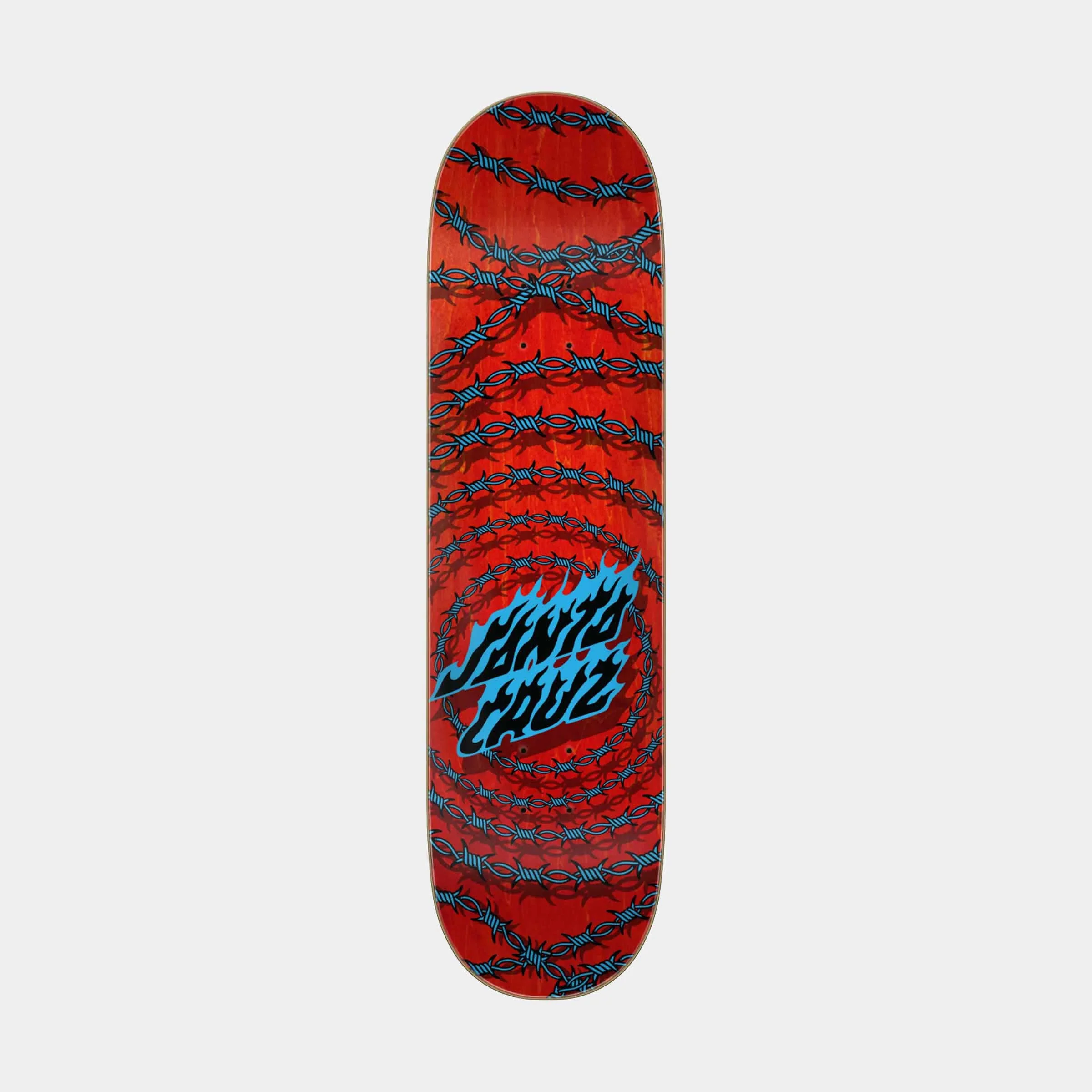 Wired Flame Dot 7 Ply Birch Skateboard Deck 8.25in