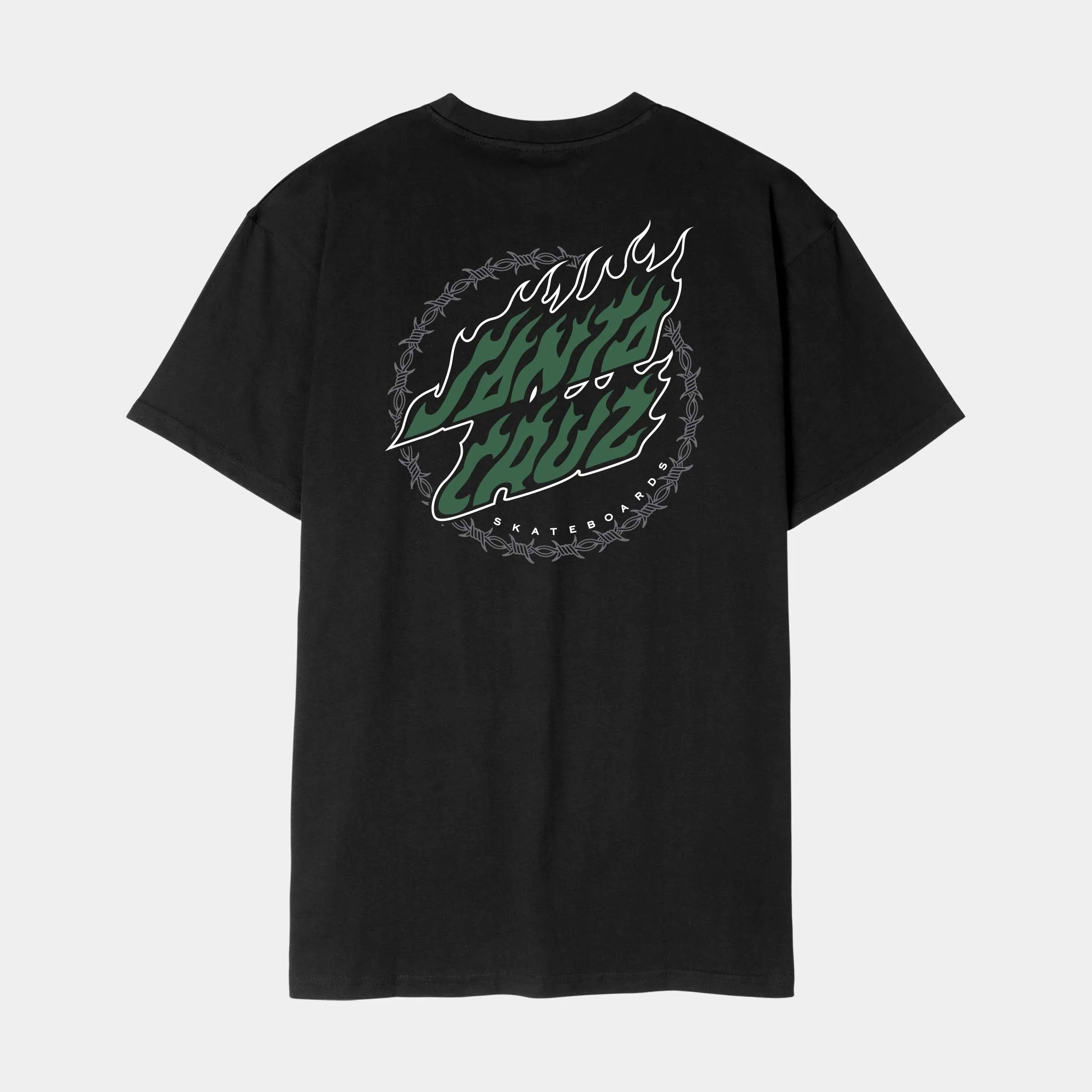 Wired Flame Dot Chest T-Shirt