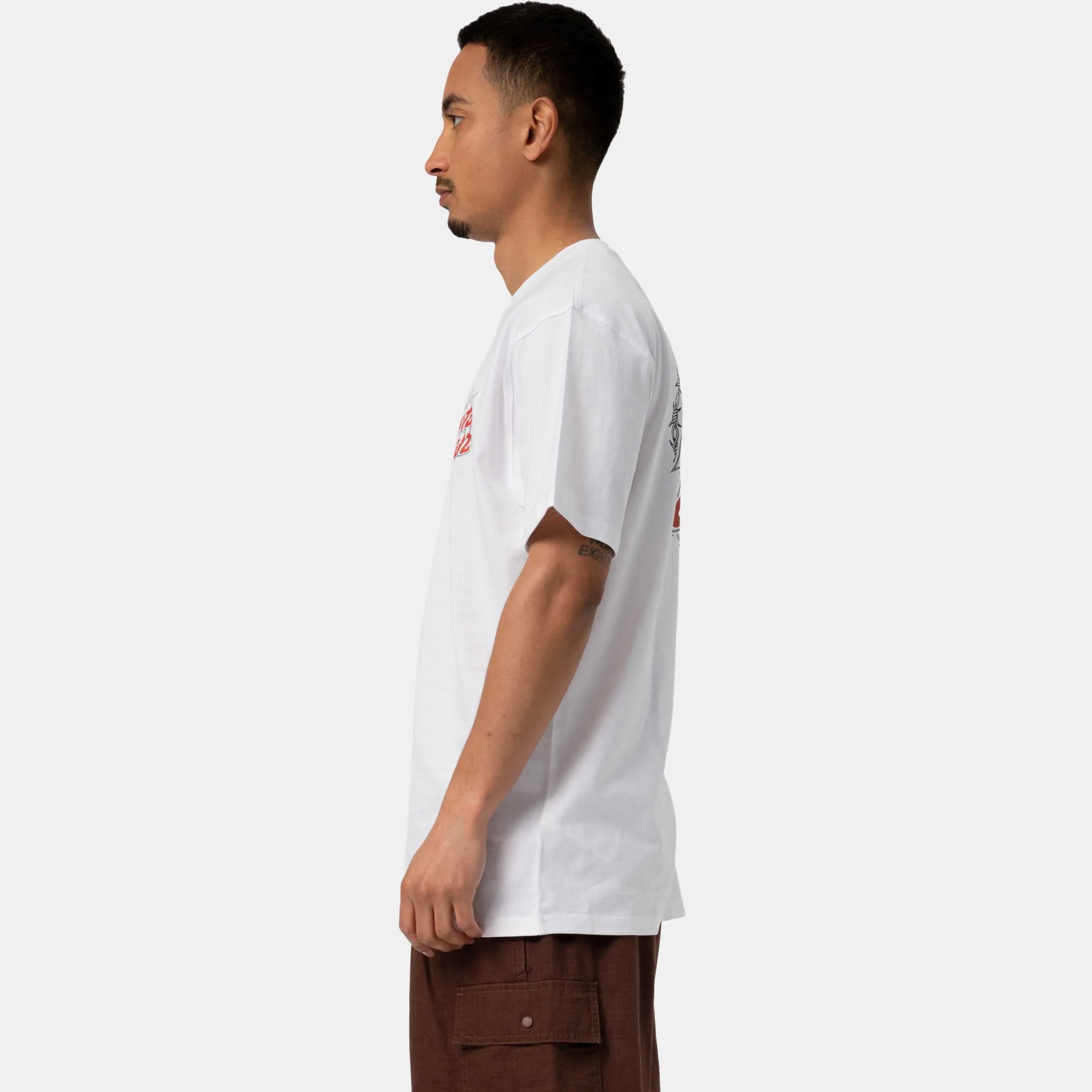 Wired Flame Dot Chest T-Shirt - Image 5