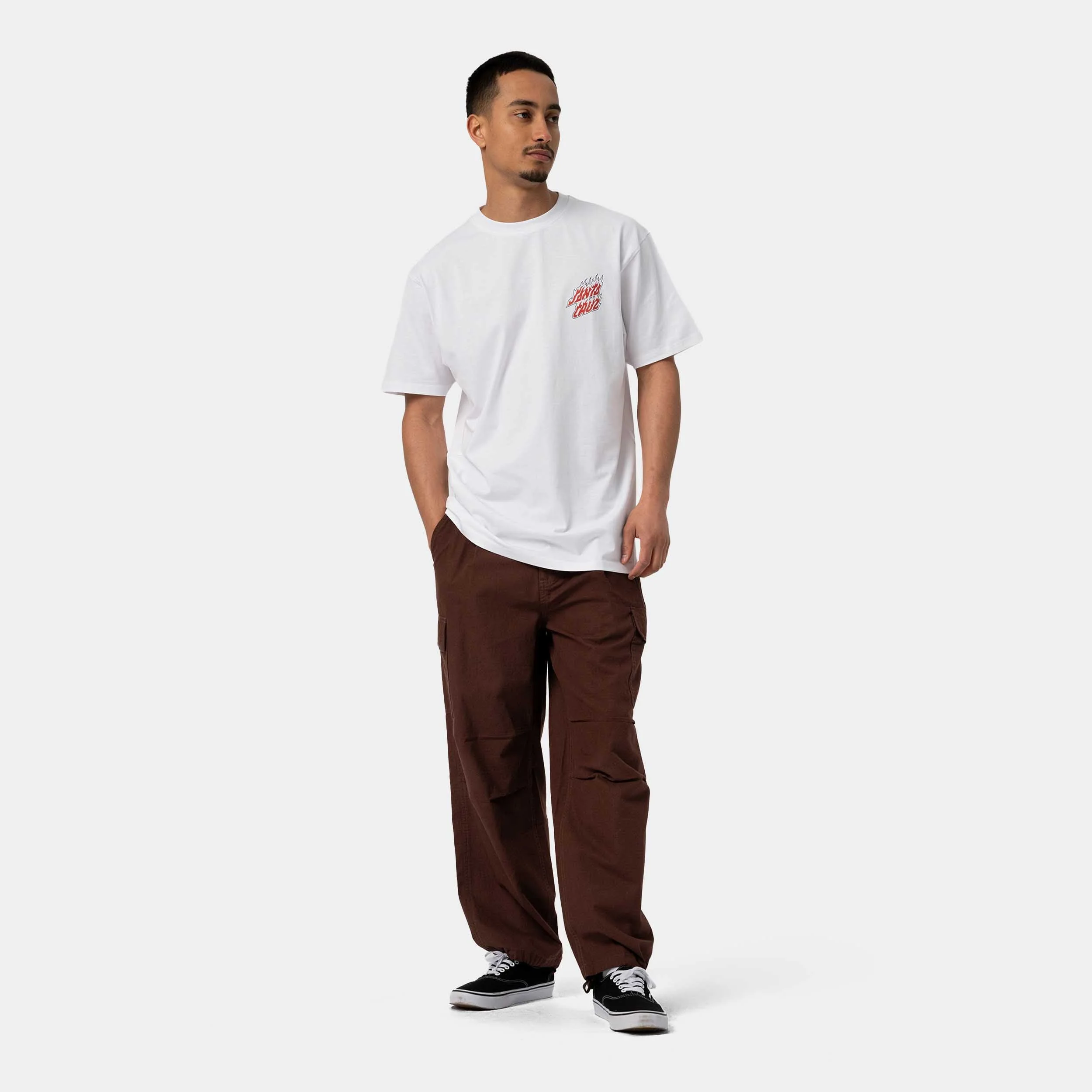 Wired Flame Dot Chest T-Shirt - Image 6